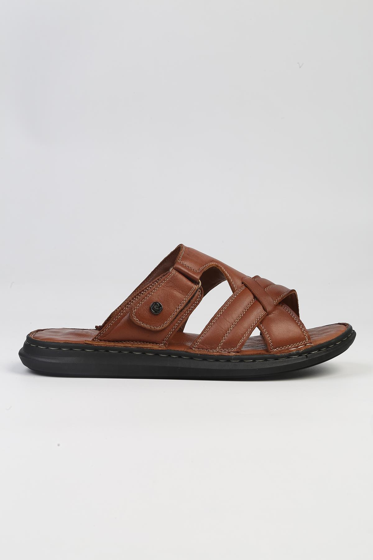 ® | PC-5113-3892 Taba-Erkek Terlik - Görsel 2