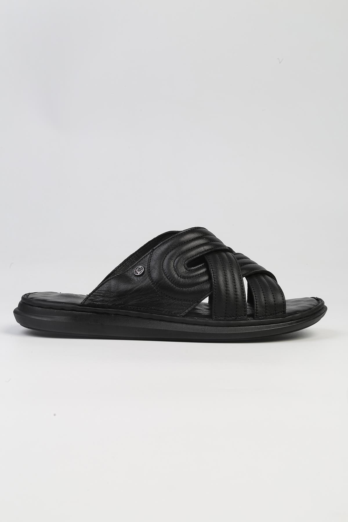 ® | PC-5119-3892 Siyah-Erkek Terlik - Görsel 2