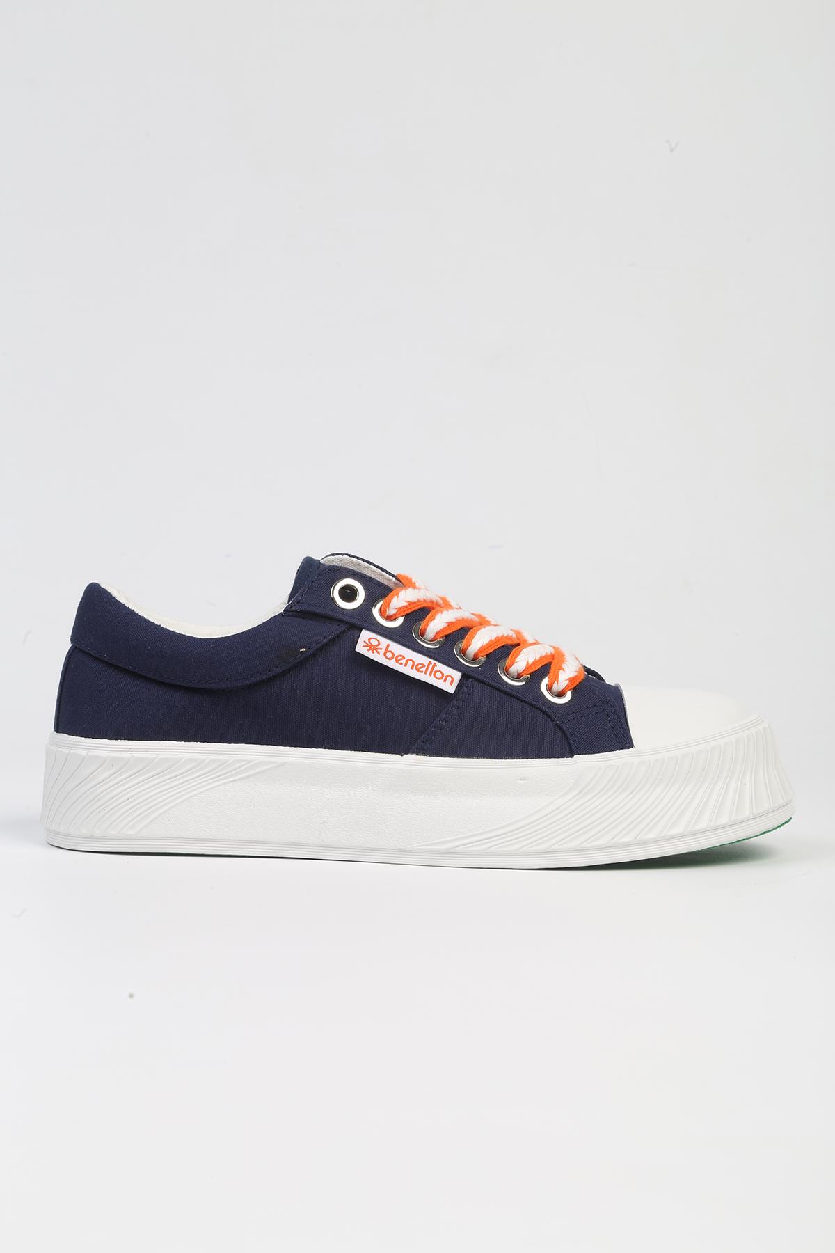 ® | BNI-10097 Lacivert -İthal Kadın Platform Spor Ayakkabı - Görsel 2