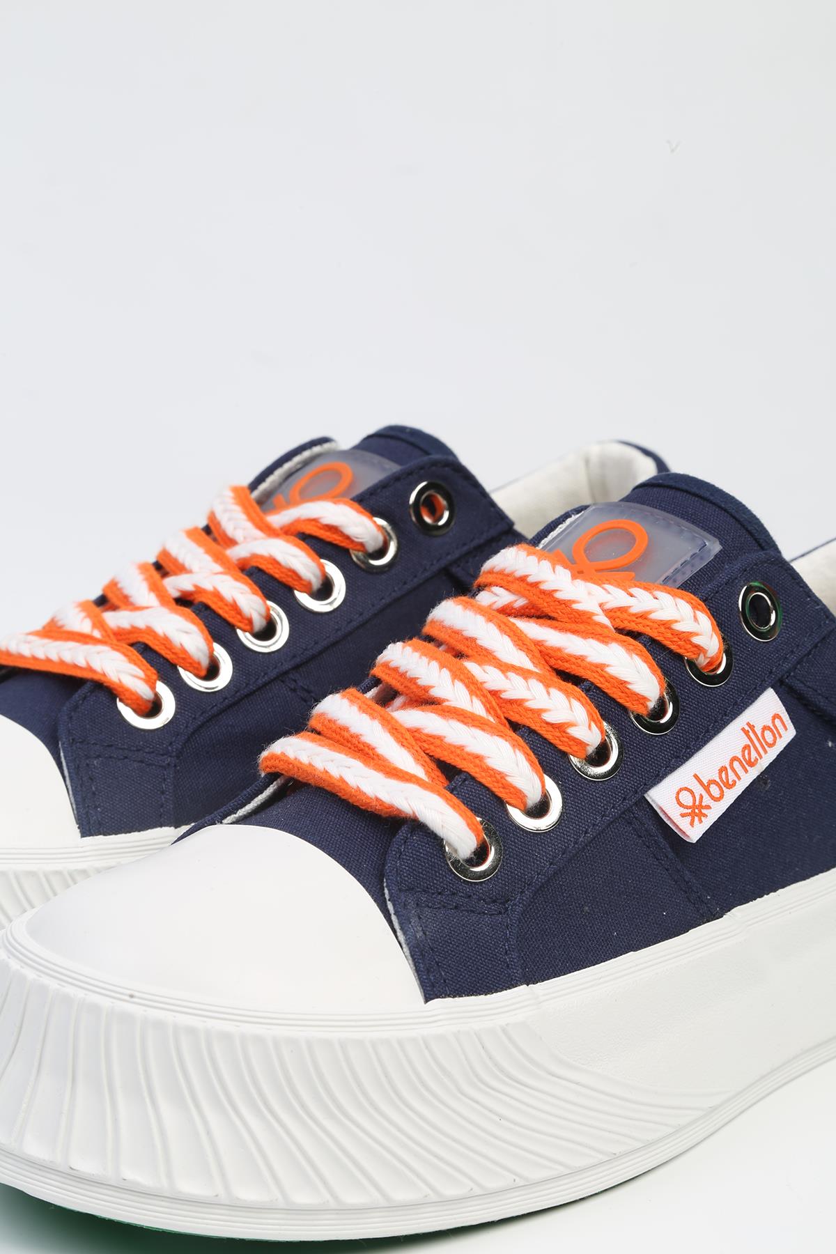 ® | BNI-10097 Lacivert -İthal Kadın Platform Spor Ayakkabı - Görsel 3