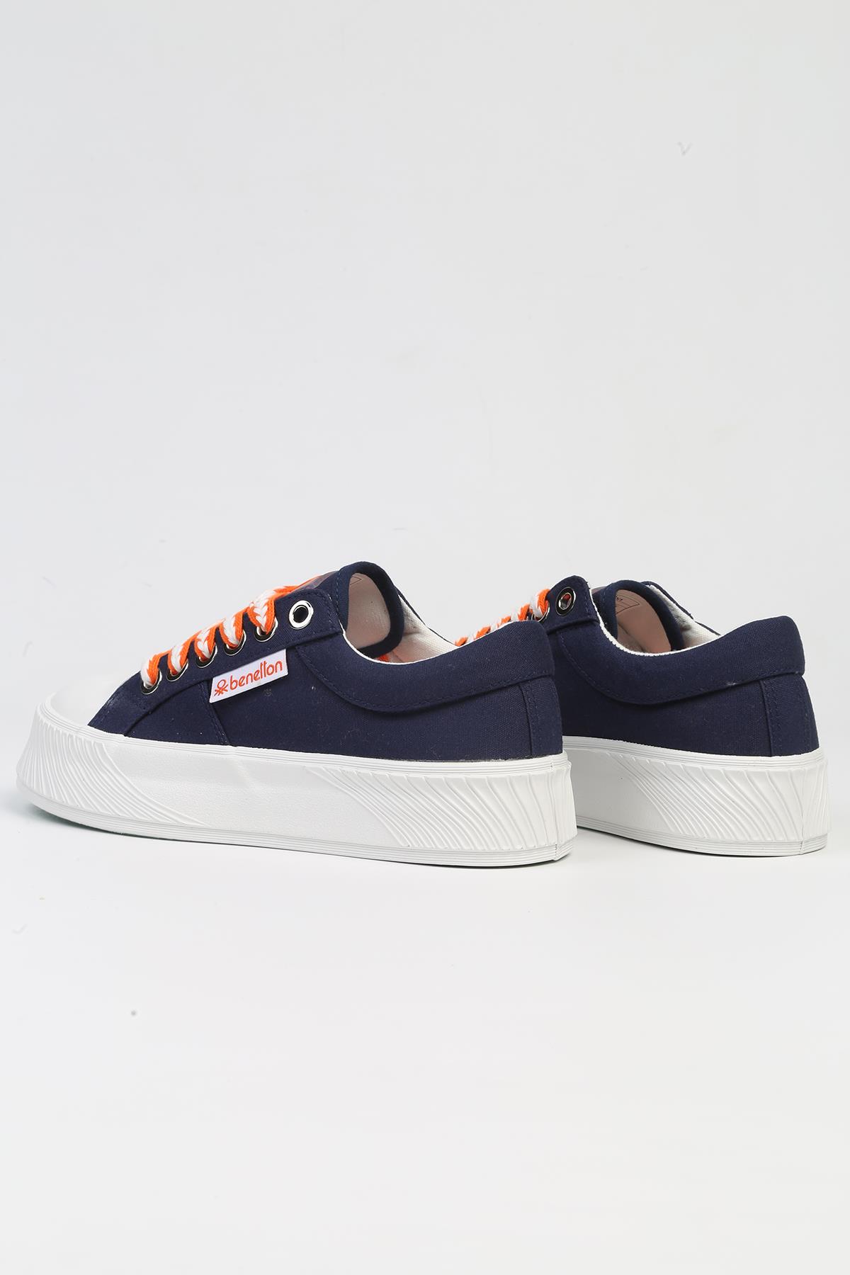 ® | BNI-10097 Lacivert -İthal Kadın Platform Spor Ayakkabı - Görsel 5