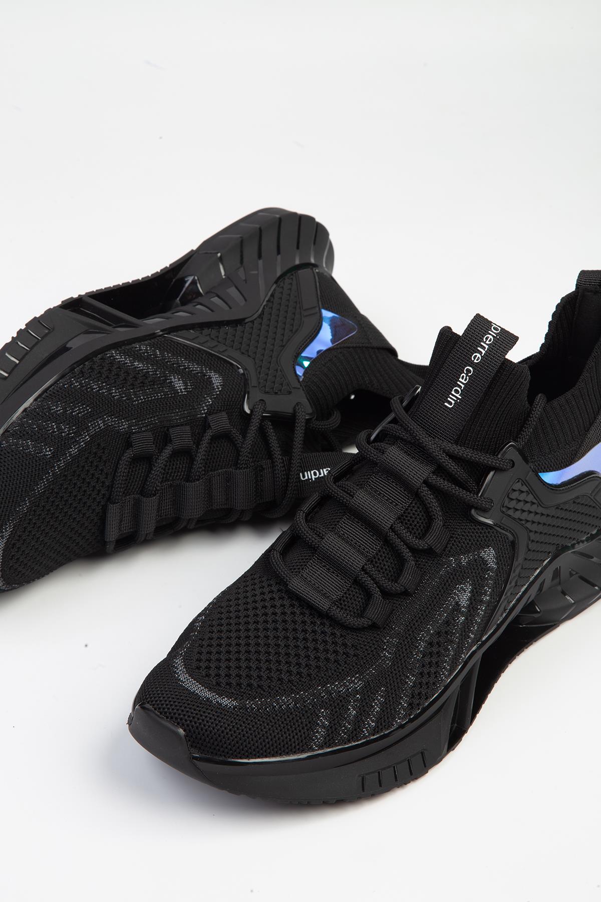 ® | PCI-10046 Siyah-İTHAL-Erkek Spor Ayakkabı - Görsel 5