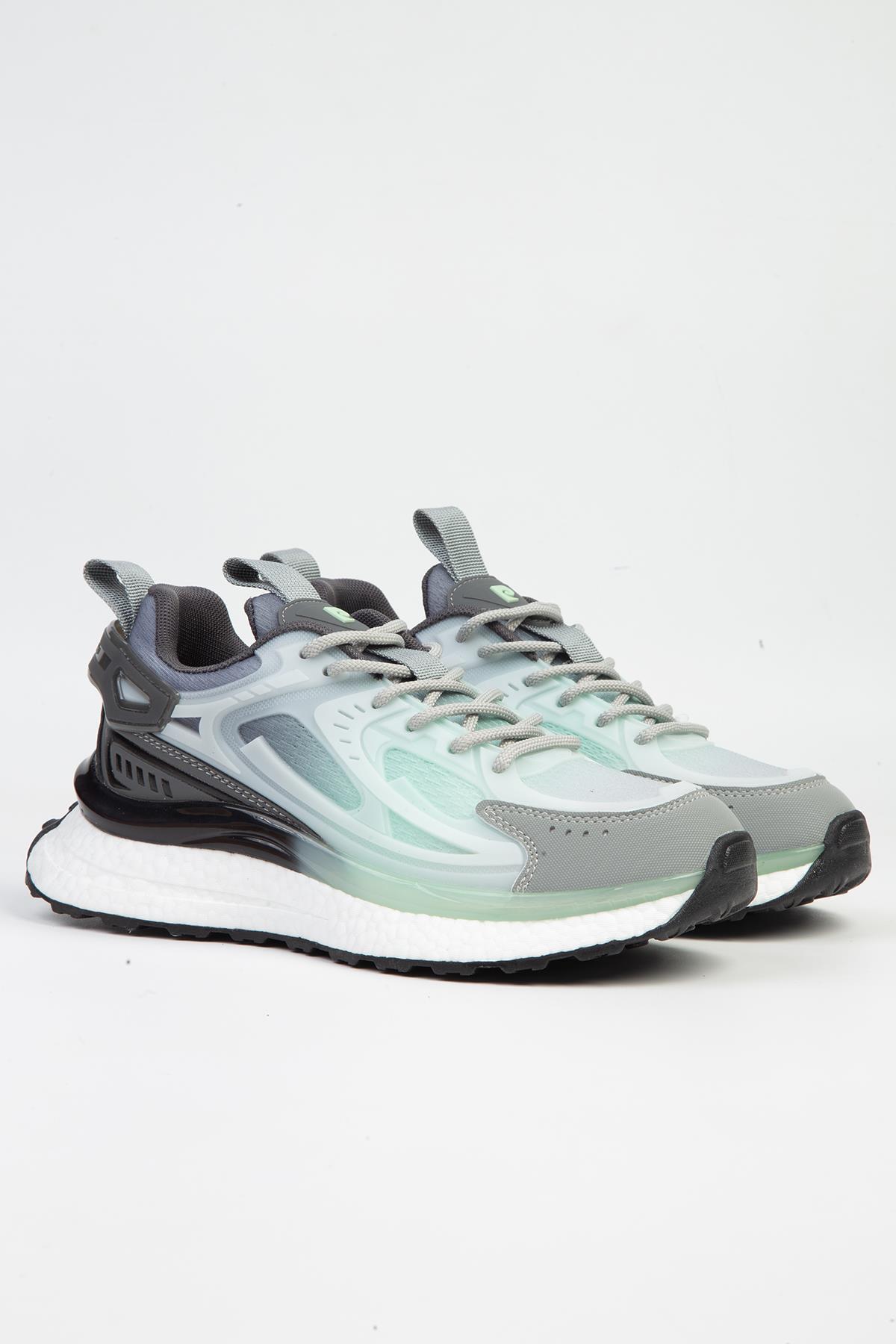 ® | PCI-10106 Gri-İTHAL Kadın Spor Ayakkabı - Görsel 3