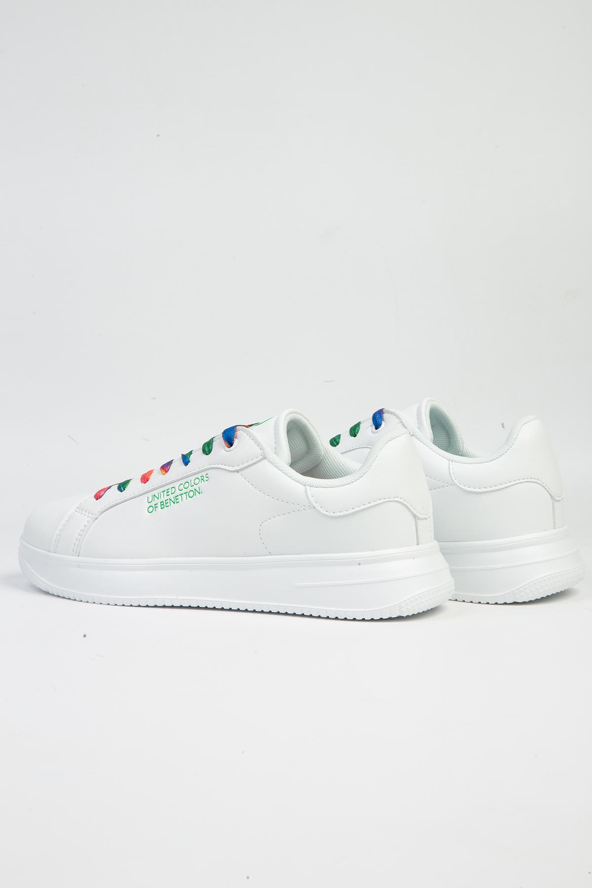 ® | BNI-10061 4205 Beyaz-İTHAL Kadın Spor Ayakkabı - Görsel 4