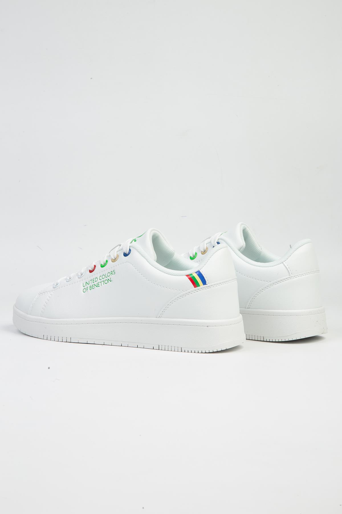 ®| BNI-10063 Beyaz-İTHAL Erkek Spor Ayakkabı - Görsel 4