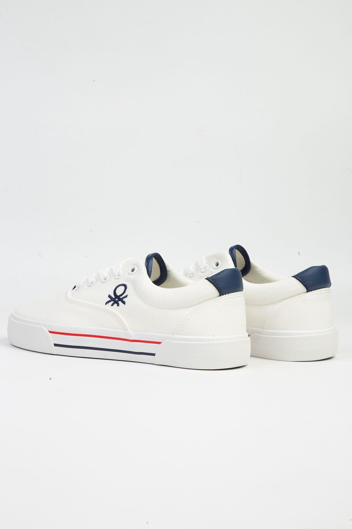 ® | BNI-10091 Beyaz-İthal Kadın Spor Ayakkabı - Görsel 3