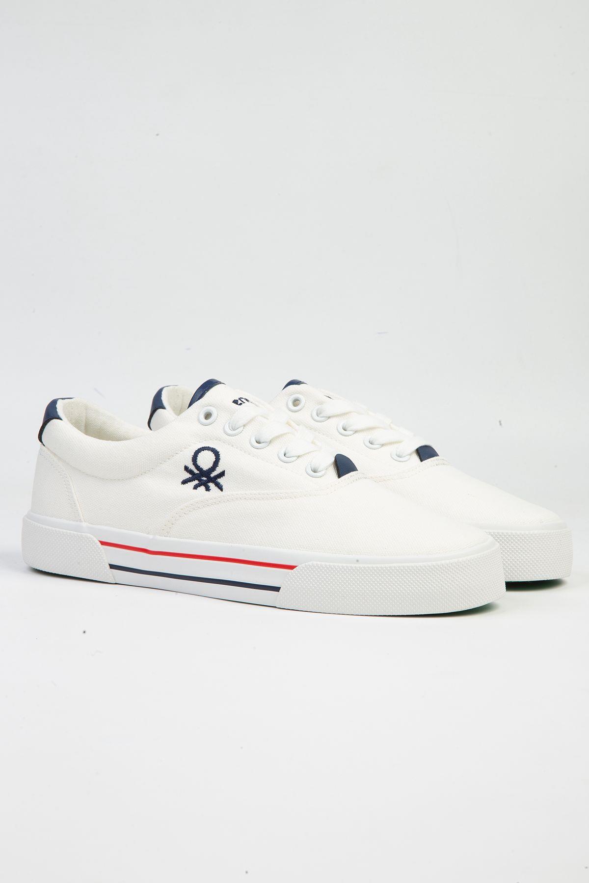 ® | BNI-10091 Beyaz-İthal Kadın Spor Ayakkabı - Görsel 4