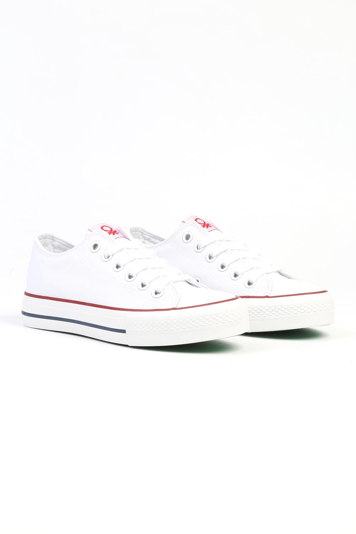 ® | İTHAL Beyaz-Kadın Spor Ayakkabı - Görsel 4