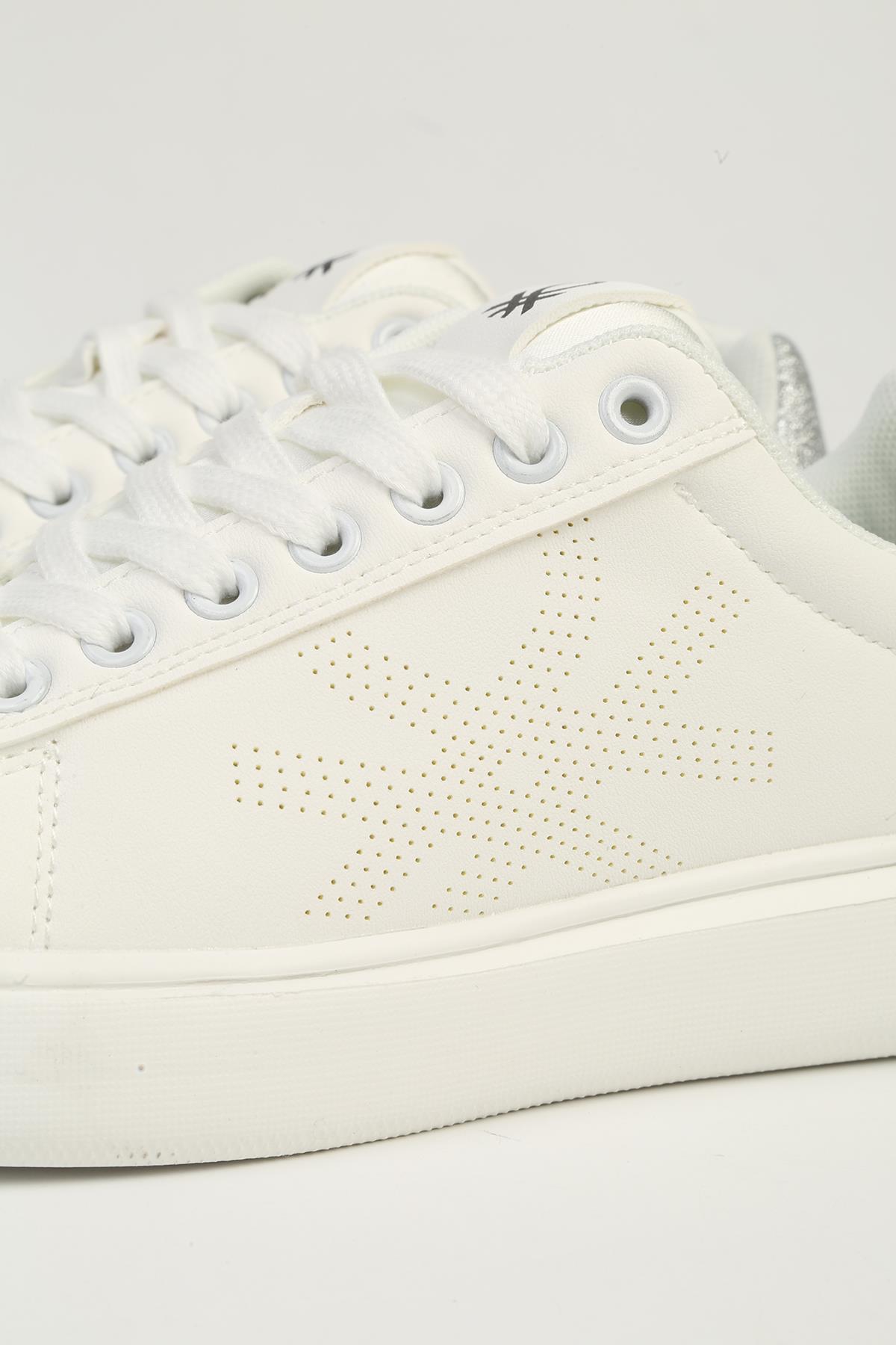 Beyaz Kadın Spor Ayakkabı BNI-11567 - Görsel 5