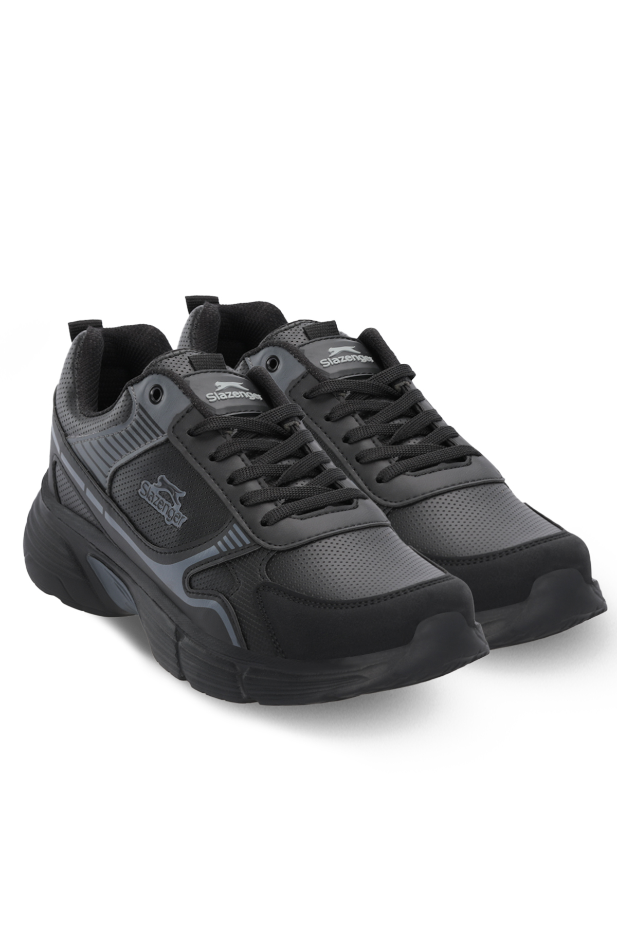 MONTERO I Erkek Siyah / Koyu Gri Koşu & Yürüyüş Spor Ayakkabısı - Görsel 3