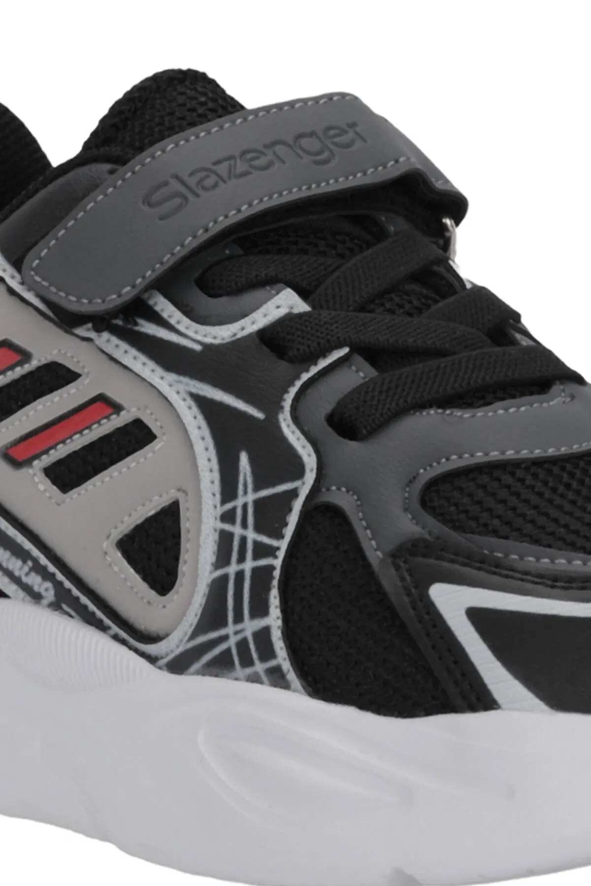 KELSY Erkek Çocuk Siyah / Kırmızı Günlük Spor Ayakkabısı - Görsel 5