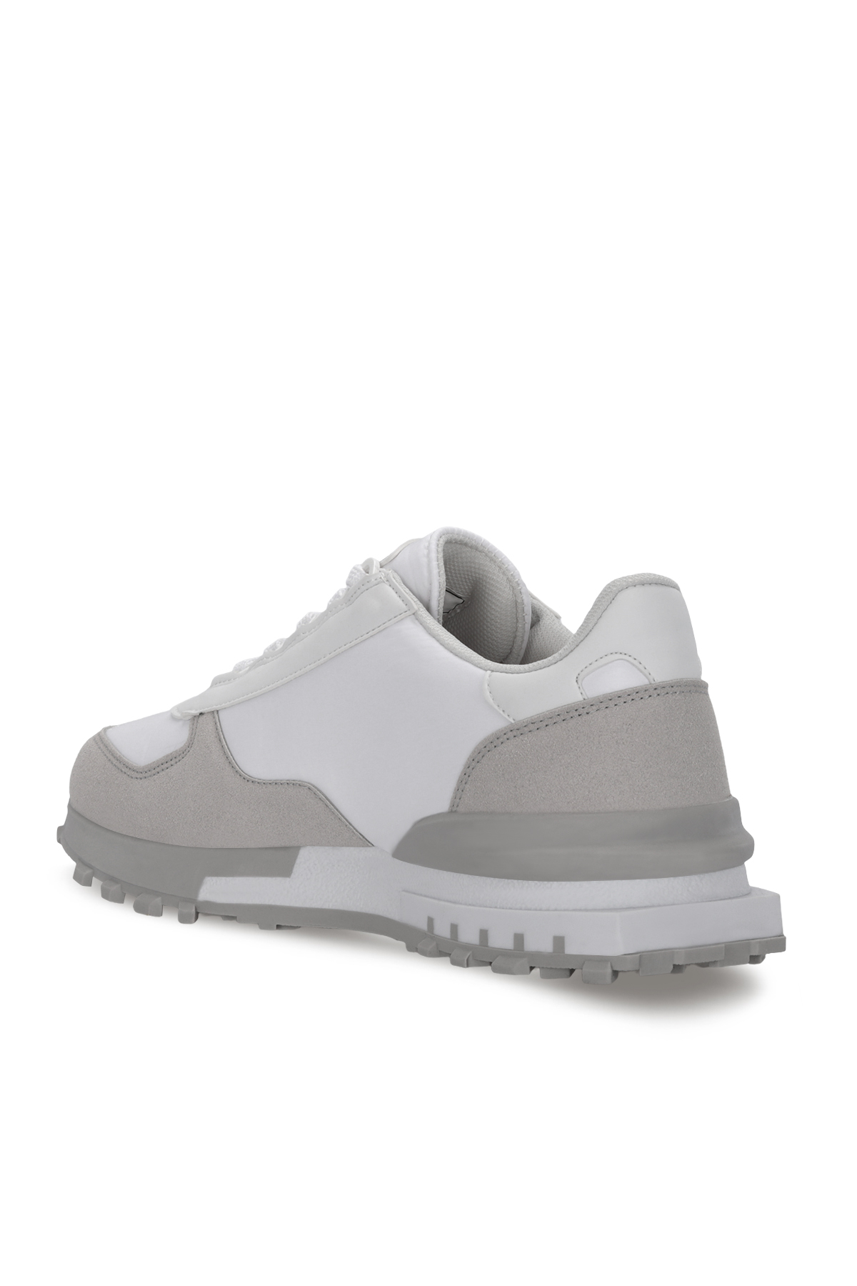 SKATE Erkek Beyaz / Gri Koşu &amp; Yürüyüş Spor Ayakkabısı - Görsel 4
