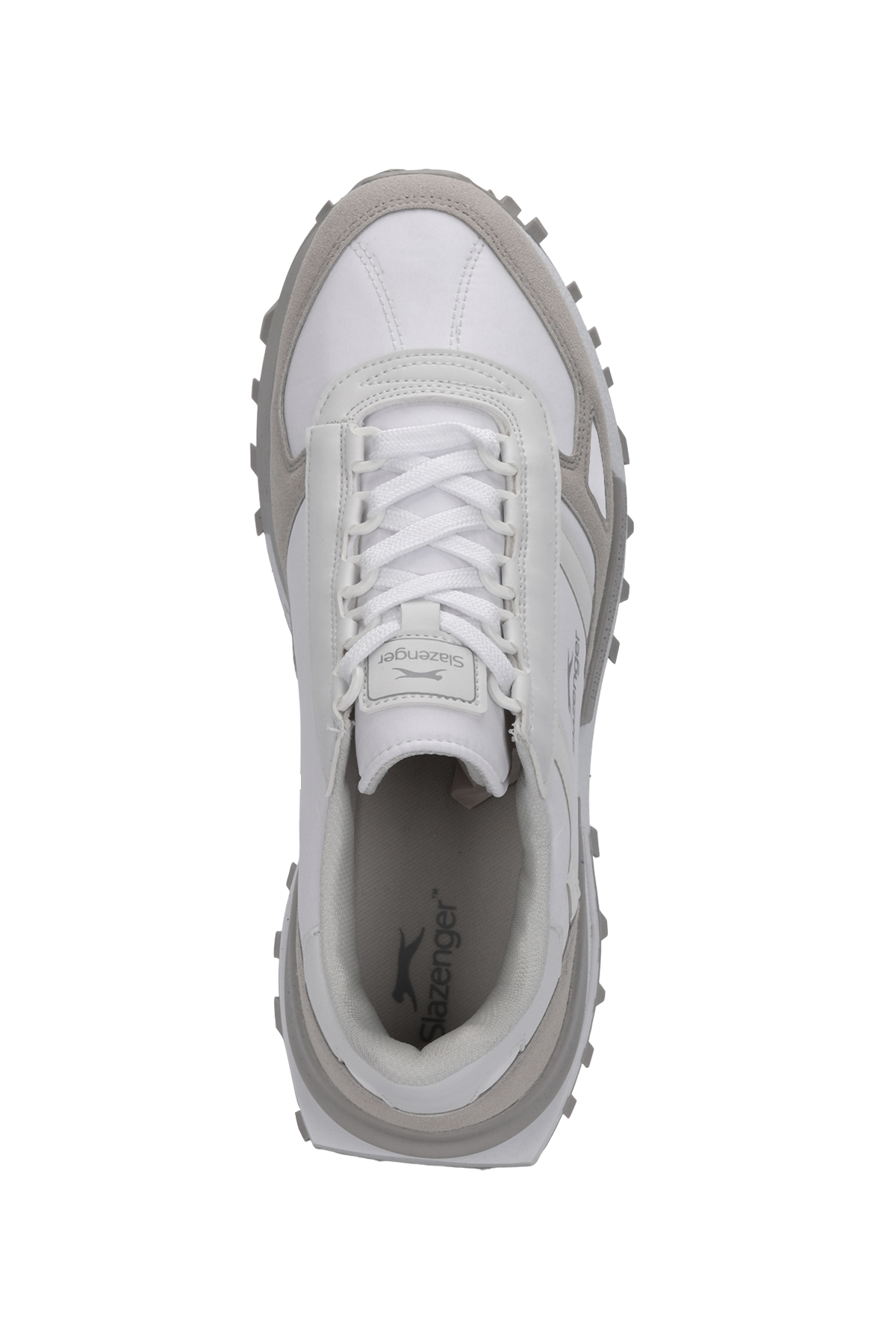 SKATE Erkek Beyaz / Gri Koşu &amp; Yürüyüş Spor Ayakkabısı - Görsel 6