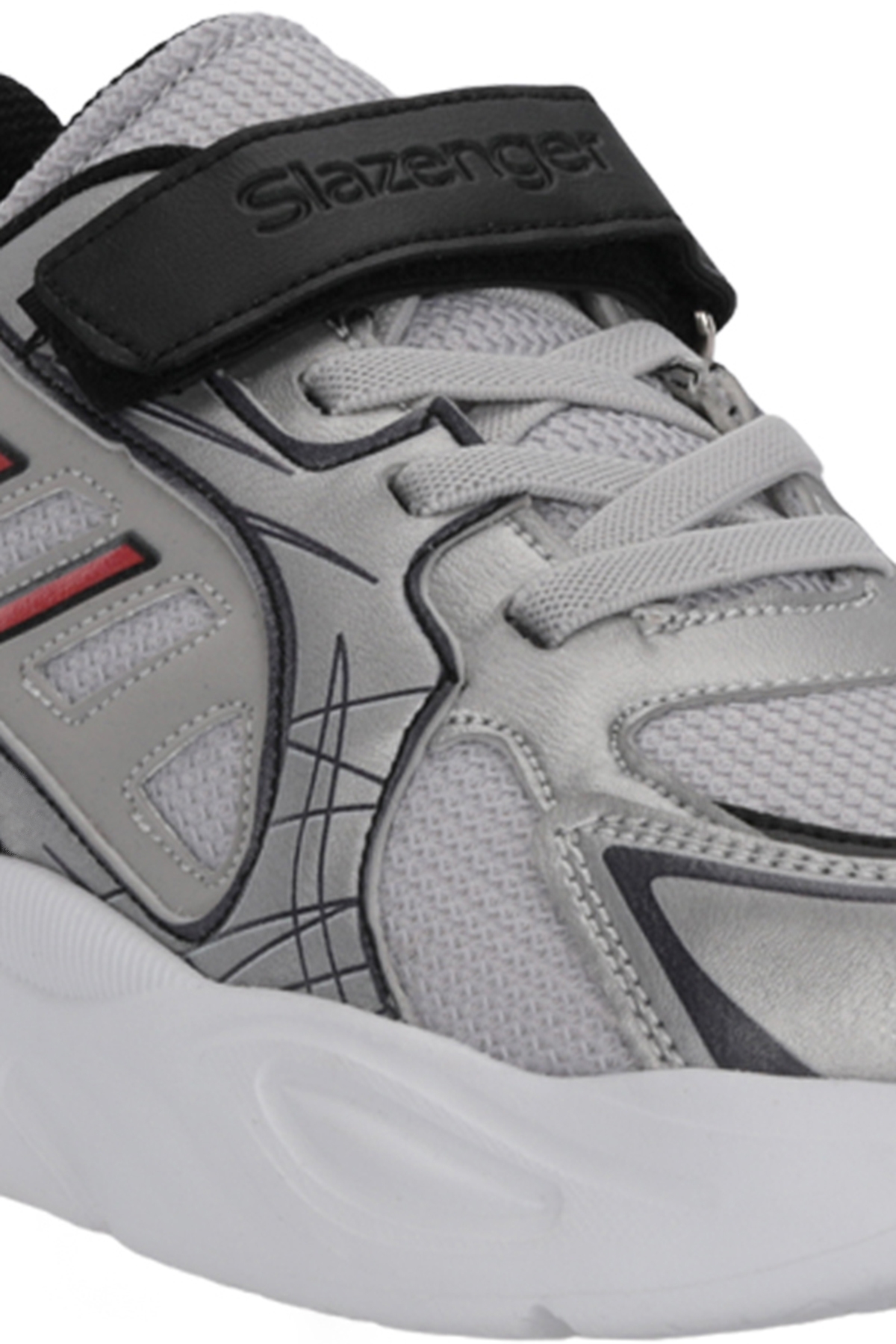 KELSY Erkek Çocuk Gri / Kırmızı Günlük Spor Ayakkabısı - Görsel 5