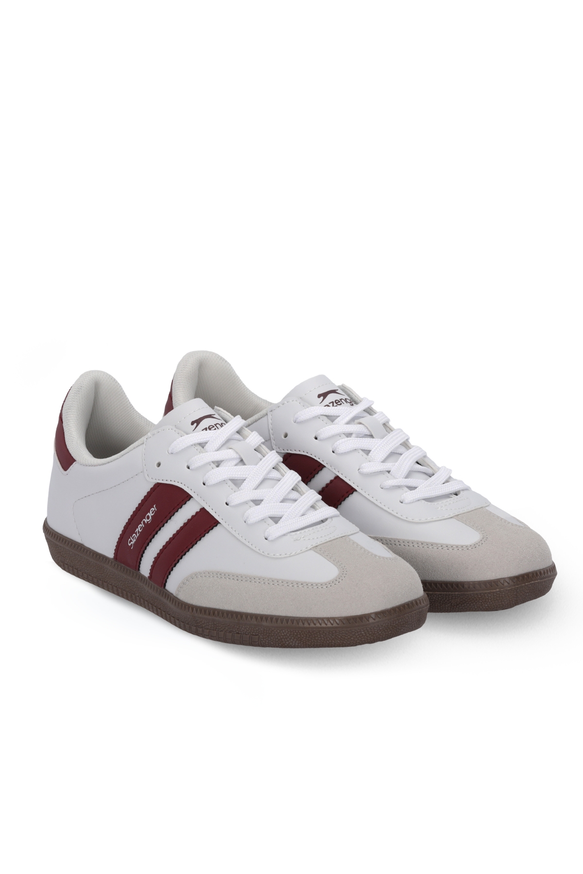 INDIA Erkek Beyaz / Bordo Günlük Spor Ayakkabısı - Görsel 3