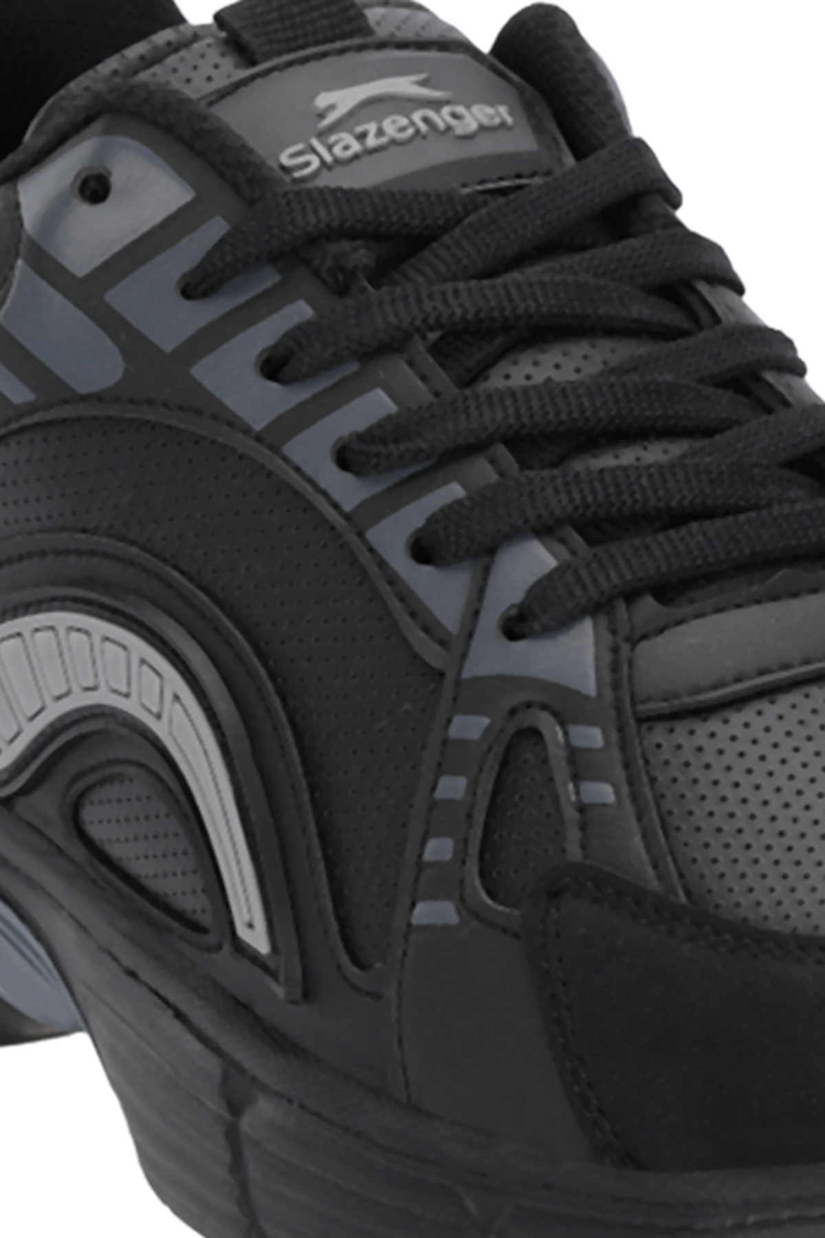 MOSSPORT I Erkek Siyah / Koyu Gri Koşu &amp; Yürüyüş Spor Ayakkabısı - Görsel 5