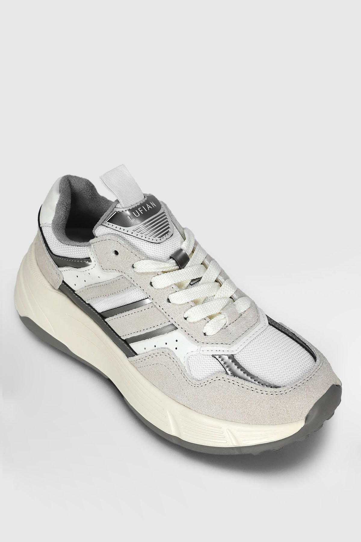 122230033 Martına Deri Unisex Sneaker Ayakkabı - Görsel 3