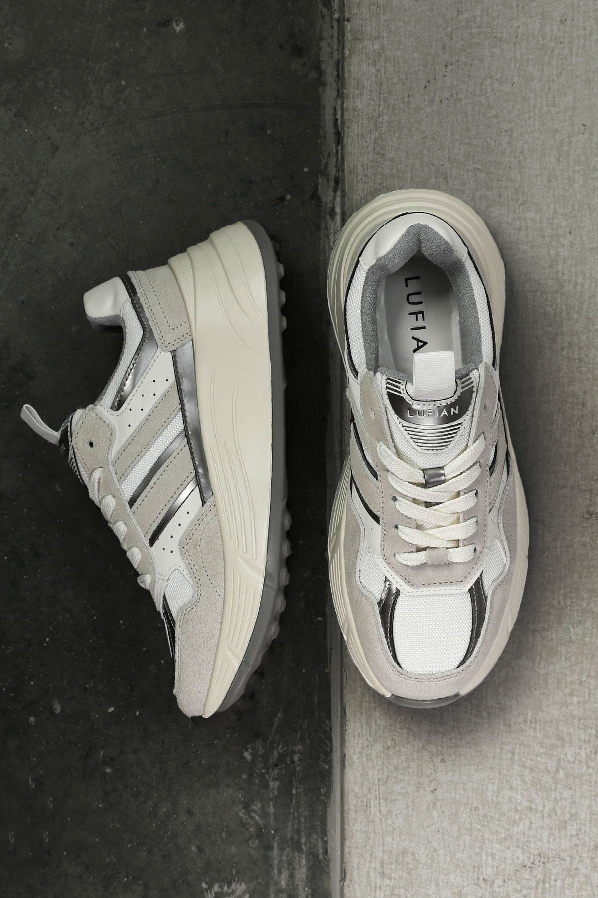 122230033 Martına Deri Unisex Sneaker Ayakkabı - Görsel 4