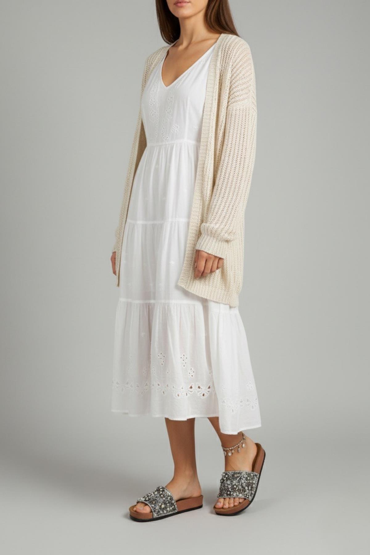 20050 Kadın Anatomik Taban Taş Detaylı Günlük Terlik - Görsel 3