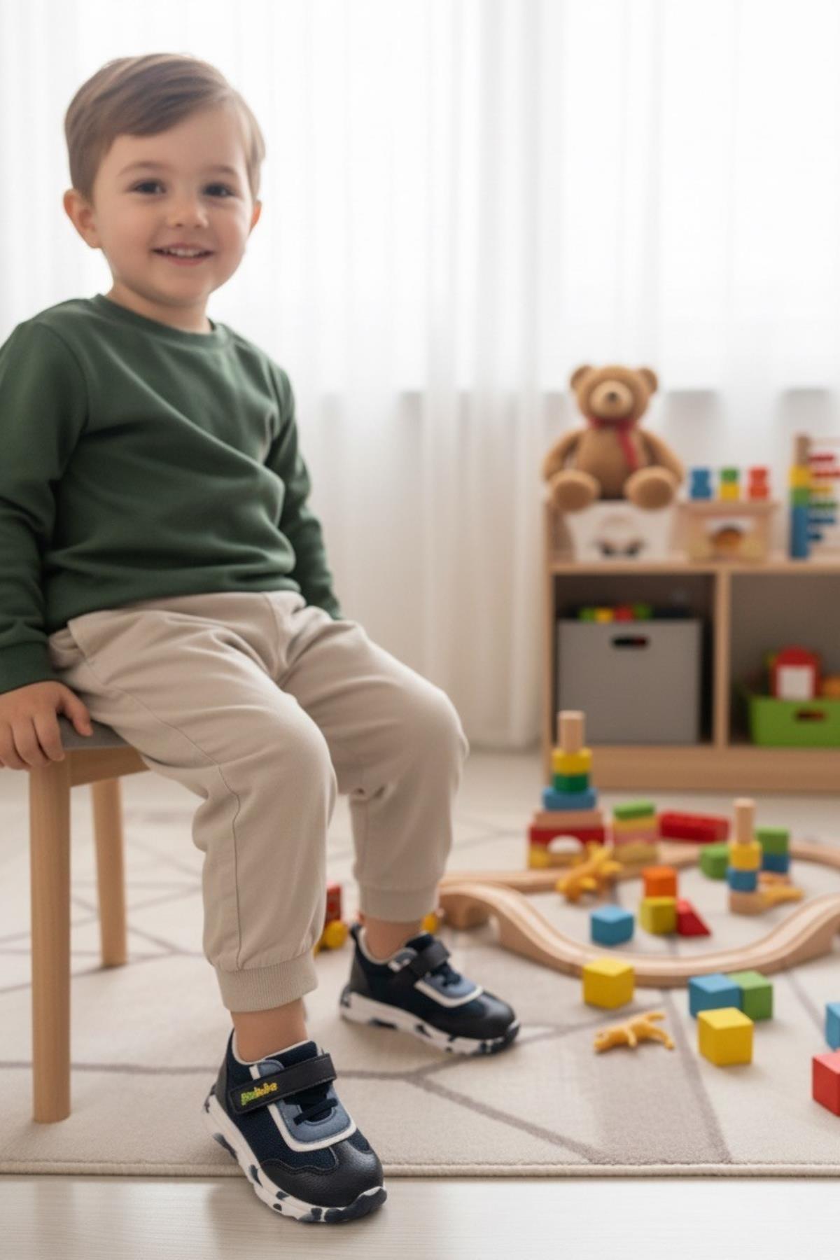 - Şrbb 4810 Erkek Çocuk Ortopedik Spor Ayakkabısı - Görsel 4