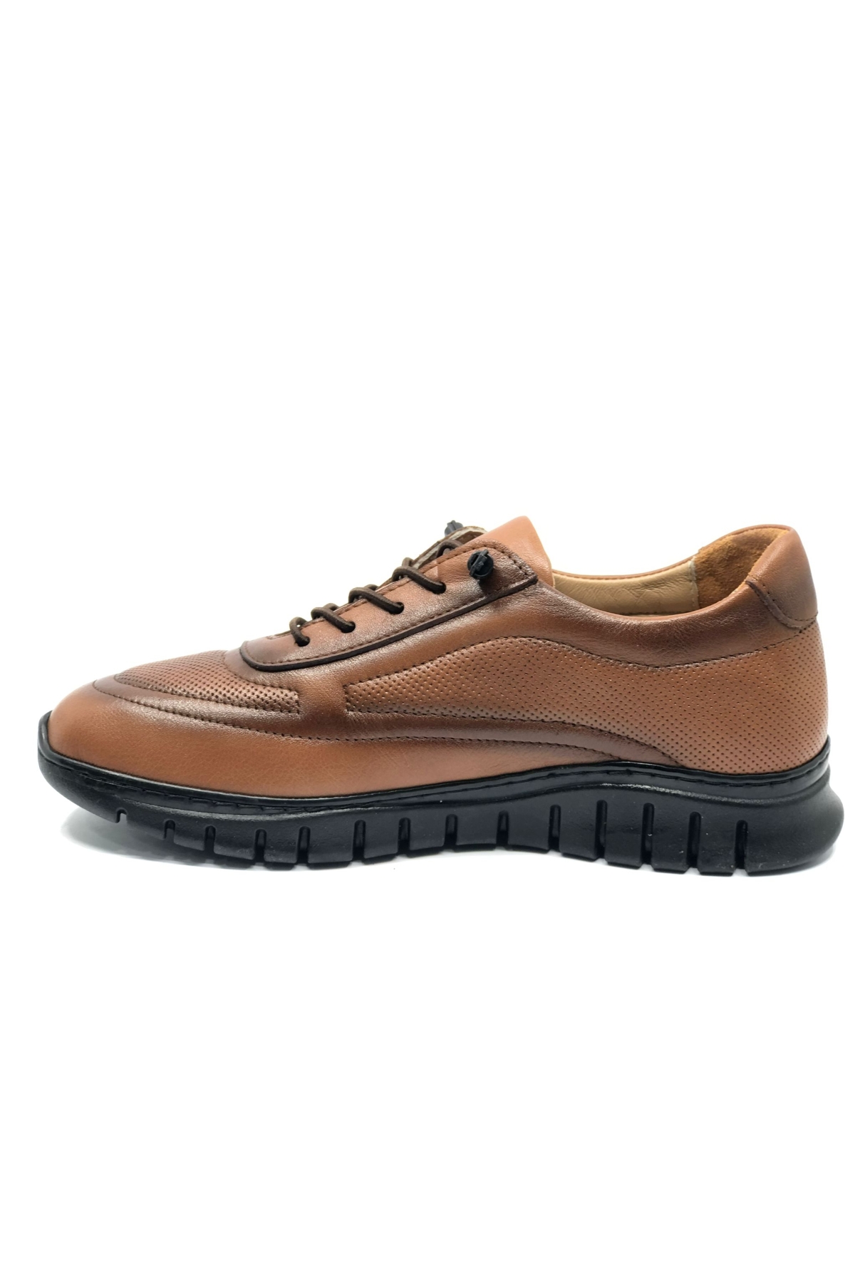 Alfalotti 1245 Hakiki Deri Ortopedik Kadın Casual Ayakkabı - Görsel 4