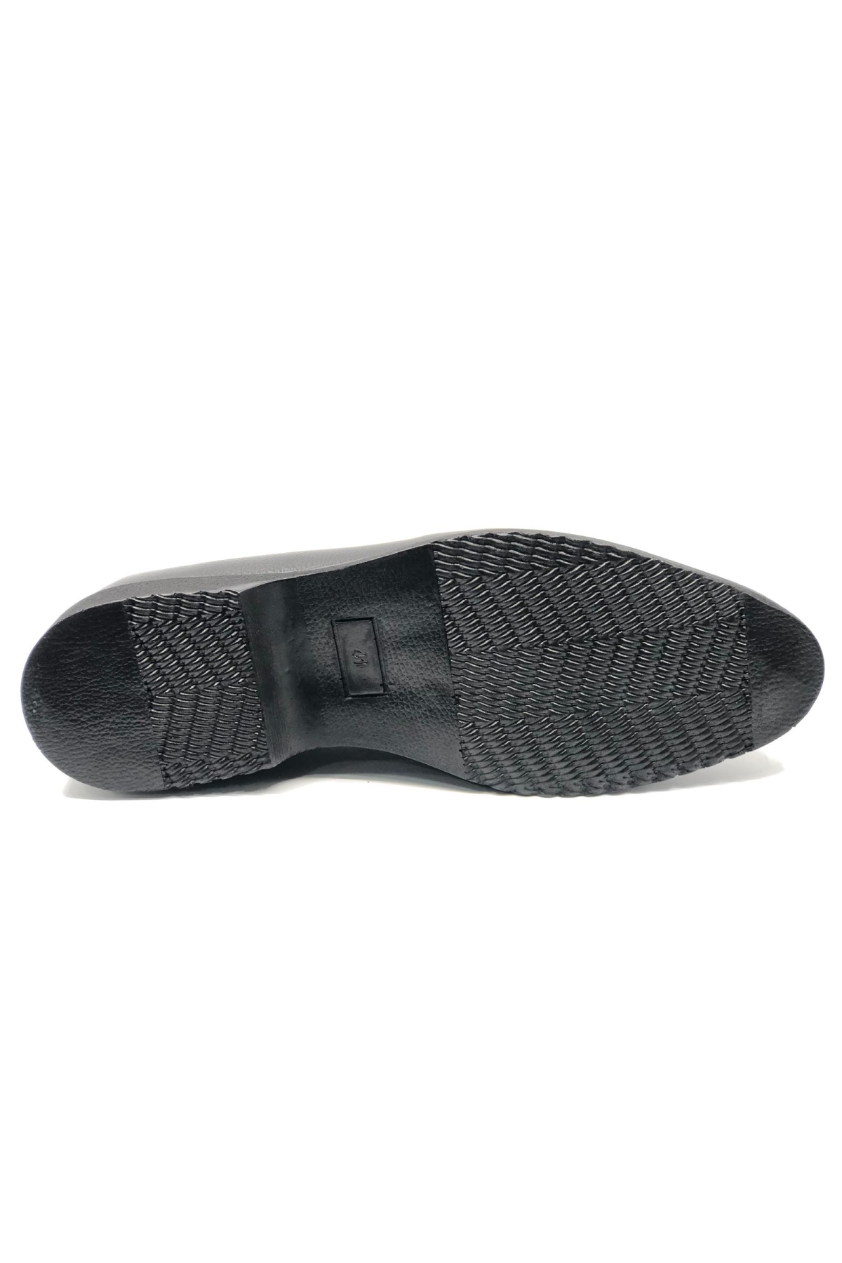 Berlino Siyah Berlino Hakiki Deri 819 Eva Taban Erkek Klasik Ayakkabı