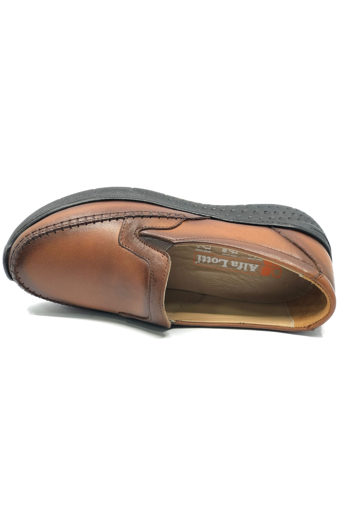 Alfalotti 411 Hakiki Deri Ortopedik Kadın Casual Ayakkabı - Görsel 6