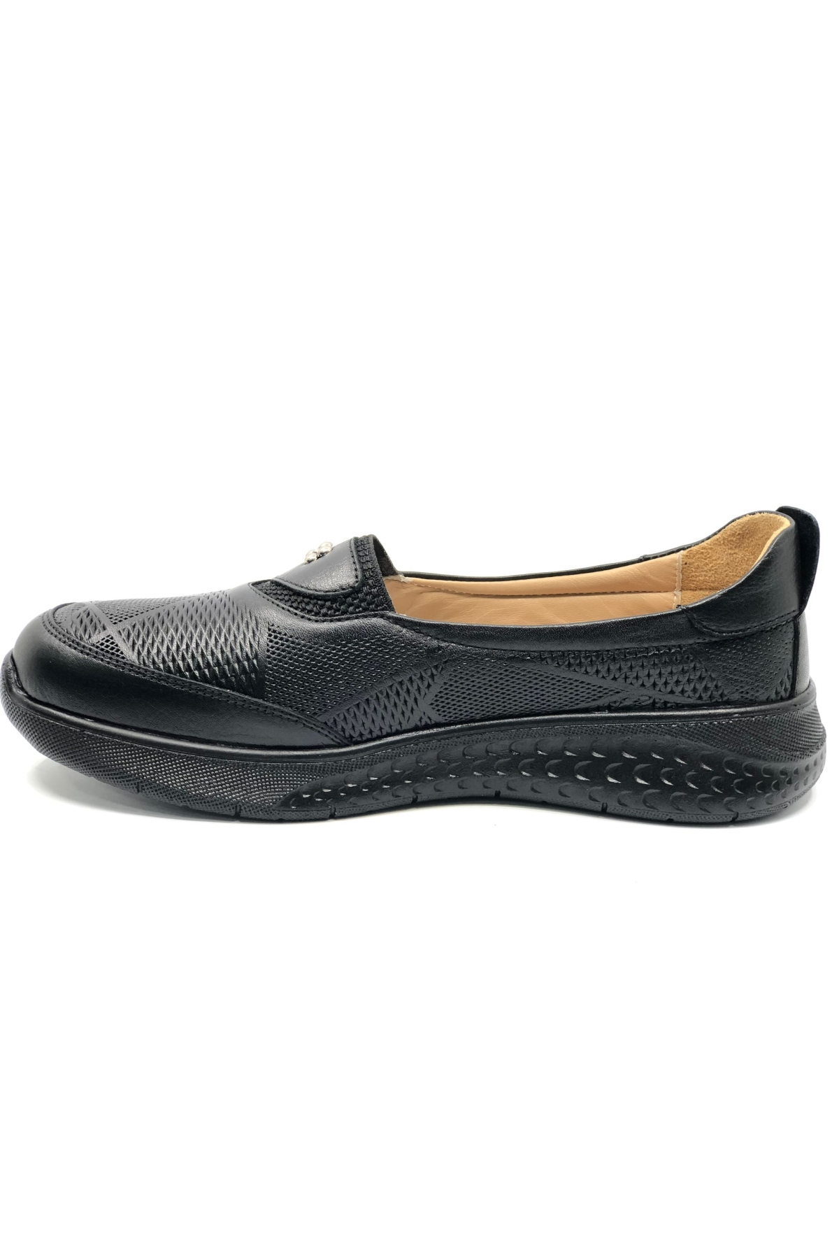Alfalotti 401 Hakiki Deri Ortopedik Kadın Casual Ayakkabı - Görsel 5