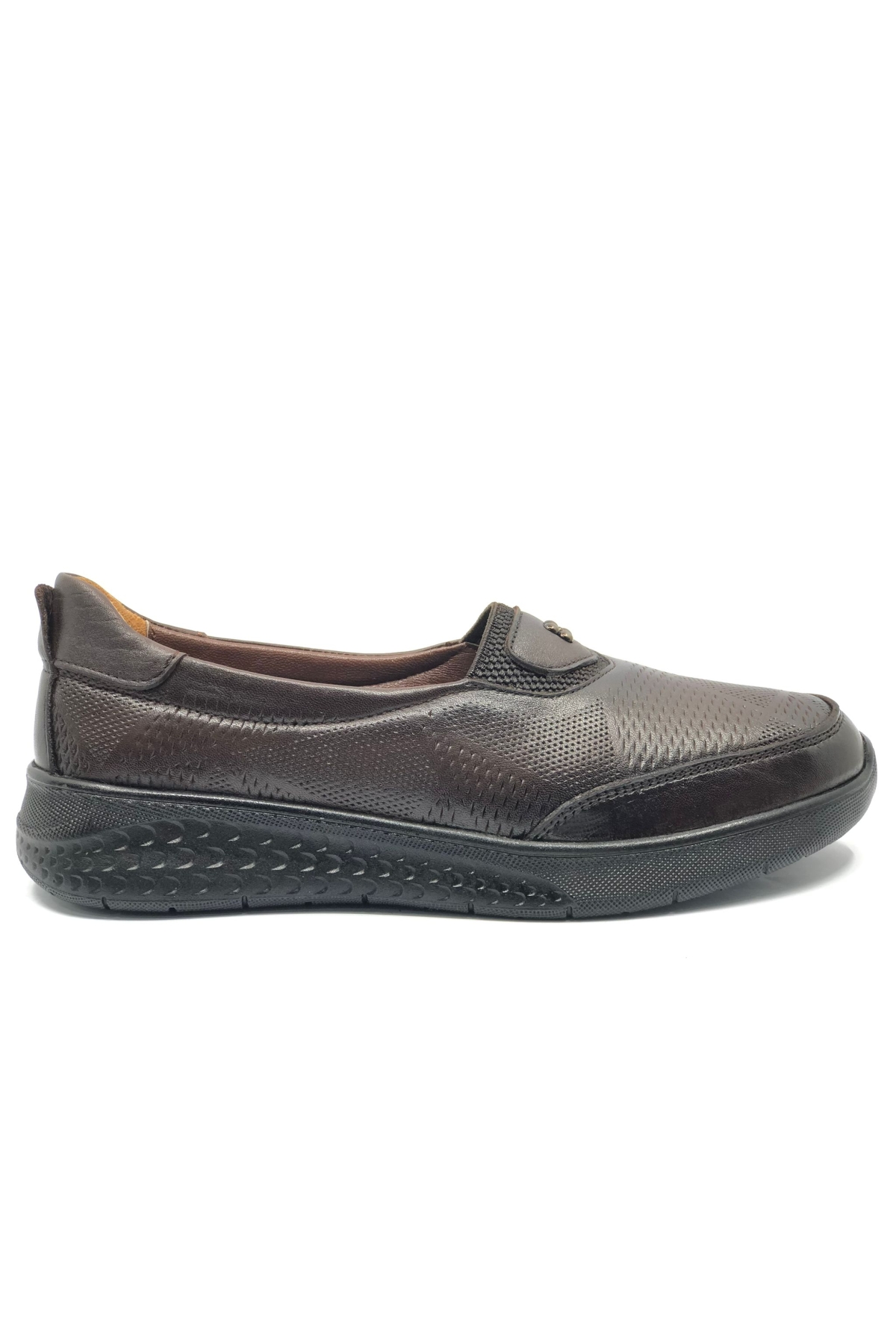 Alfalotti 401 Hakiki Deri Ortopedik Kadın Casual Ayakkabı - Görsel 3