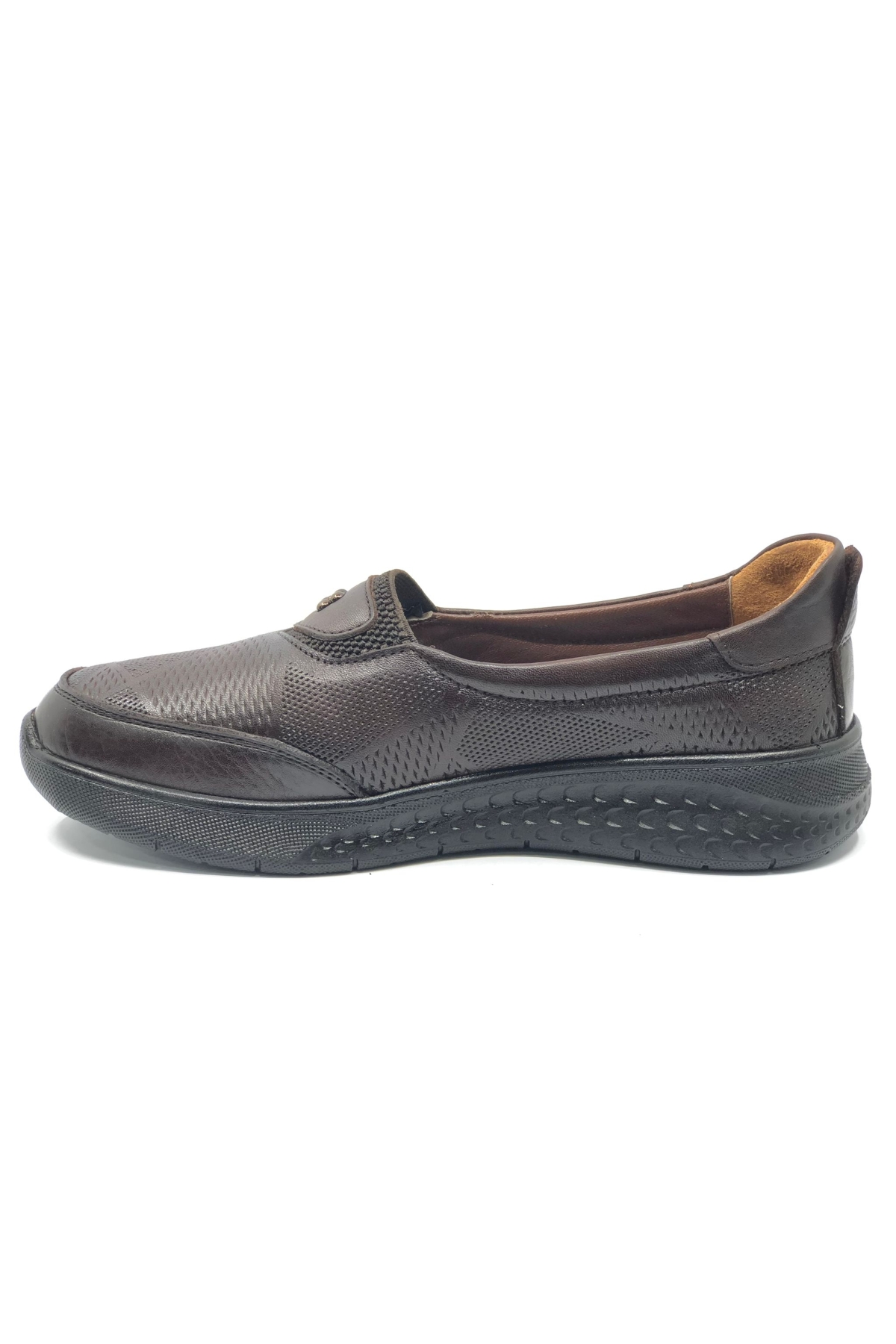 Alfalotti 401 Hakiki Deri Ortopedik Kadın Casual Ayakkabı - Görsel 6