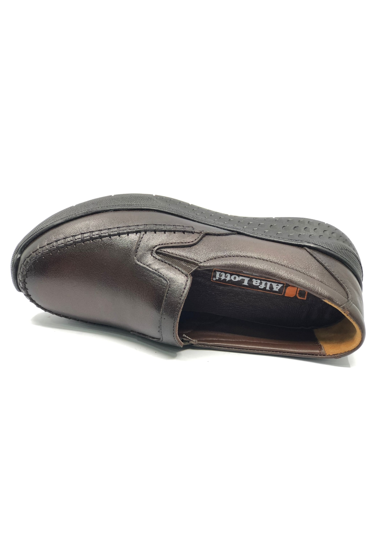 Alfalotti 411 Hakiki Deri Ortopedik Kadın Casual Ayakkabı - Görsel 6