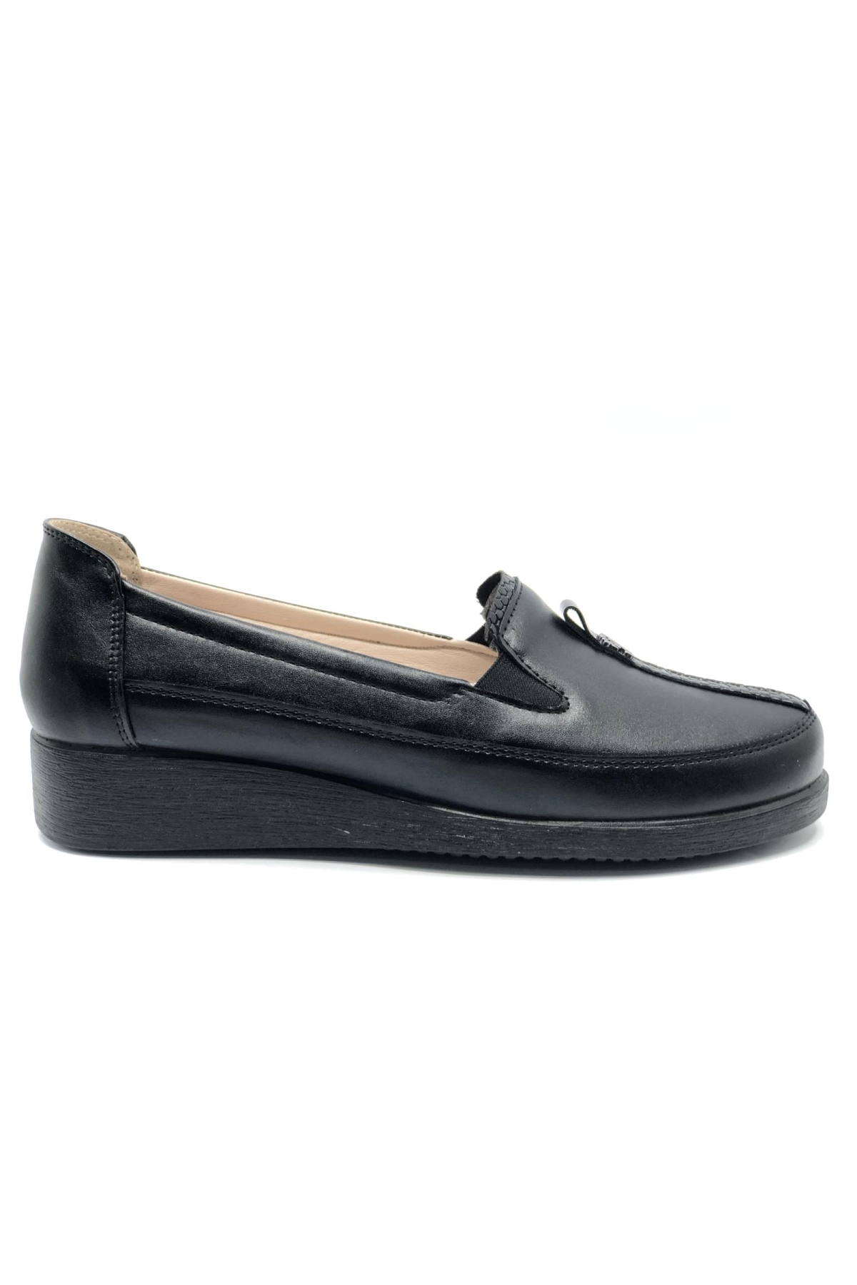 315211 Dr.Tavsiyeli İçi %100 Deri 42 numara Anne Kadın Babet Ayakkabı - Görsel 3