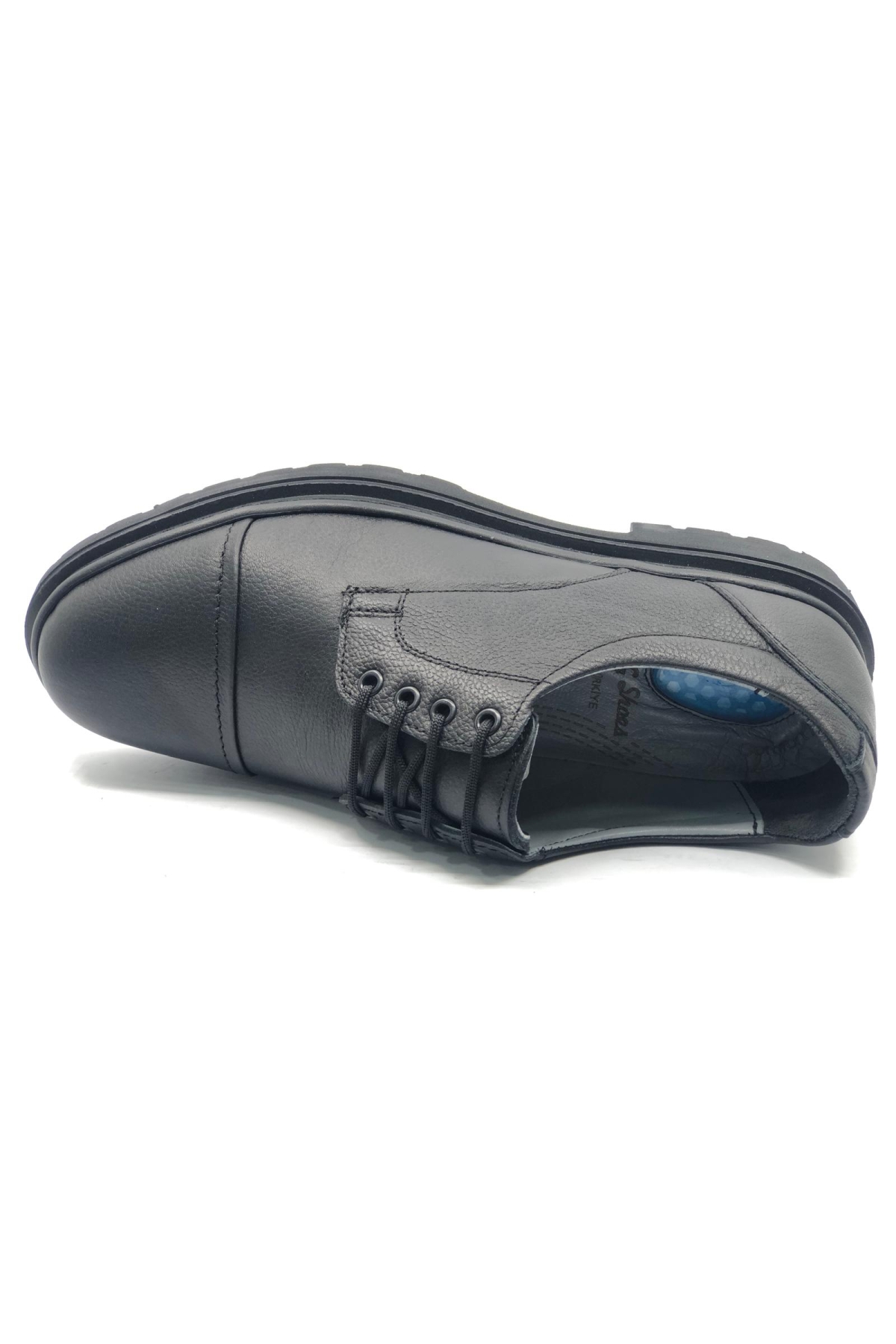 02 Hakiki Deri Ortopedik Erkek Casual Ayakkabı - Görsel 6