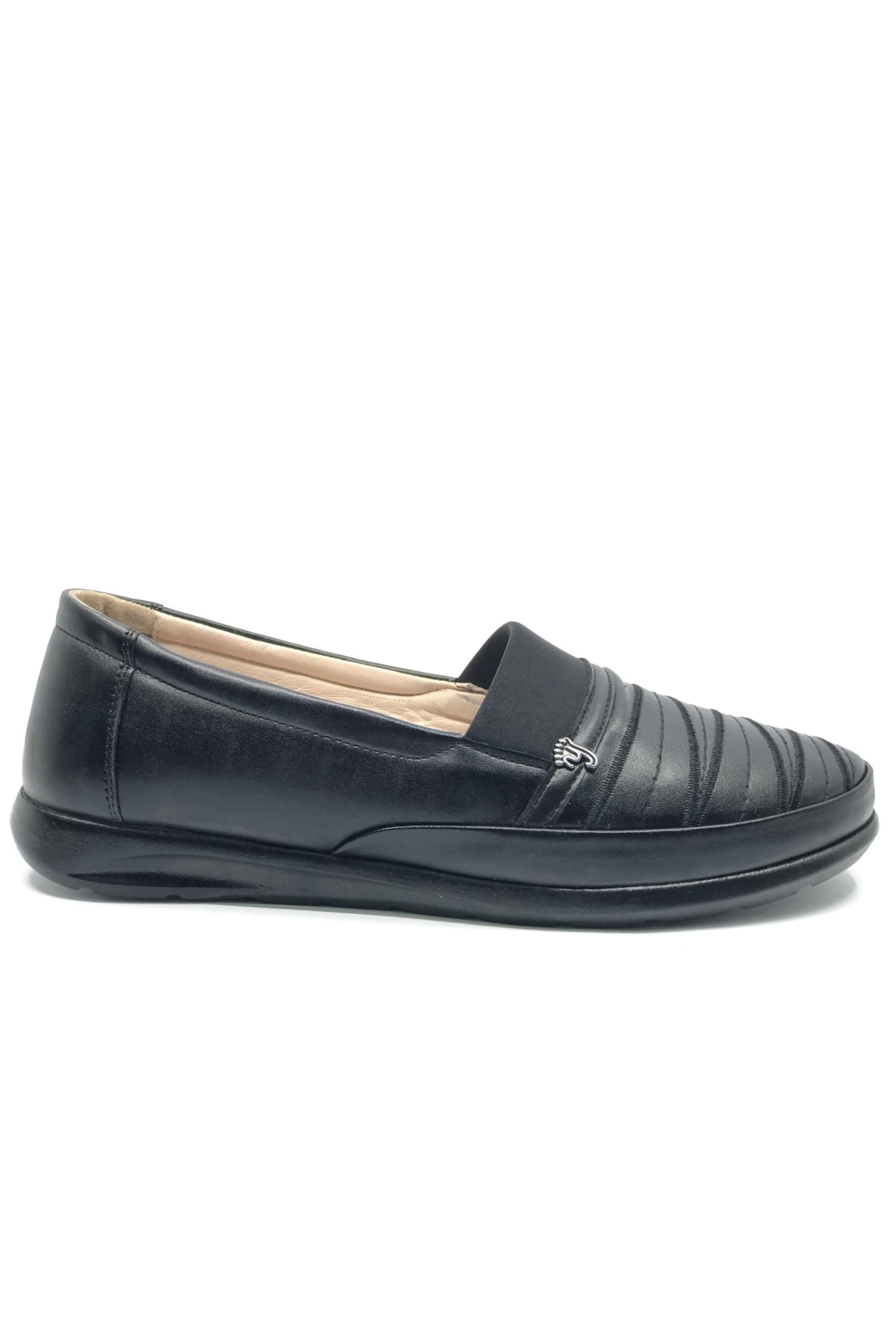 3153036 Dr.Tavsiyeli İçi %100 Deri 41 numara Anne Kadın Babet Ayakkabı - Görsel 3