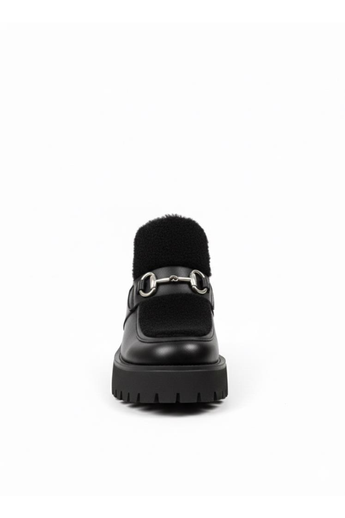 572463 Fermuarlı Kürklü Kadın Günlük Bot - Görsel 3