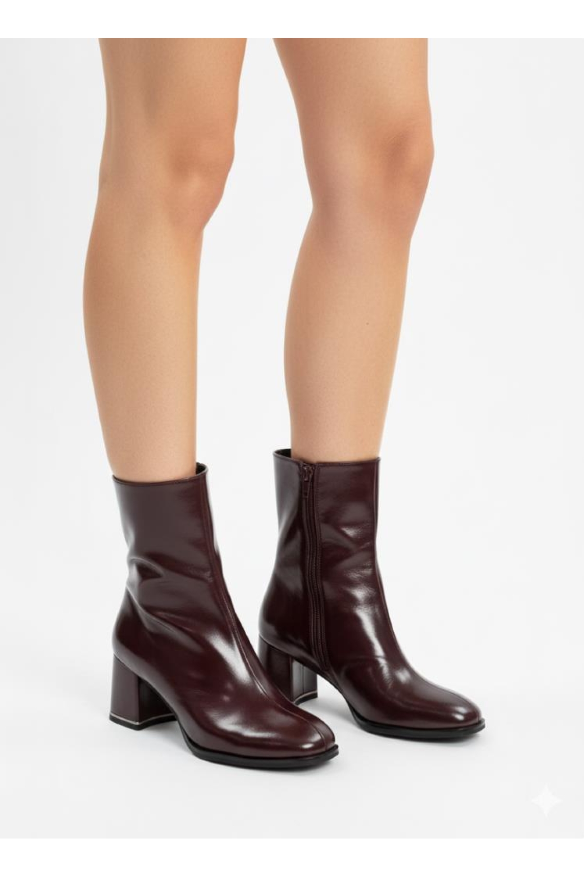336574 Kadın Siyah Topuklu Bot - Görsel 2