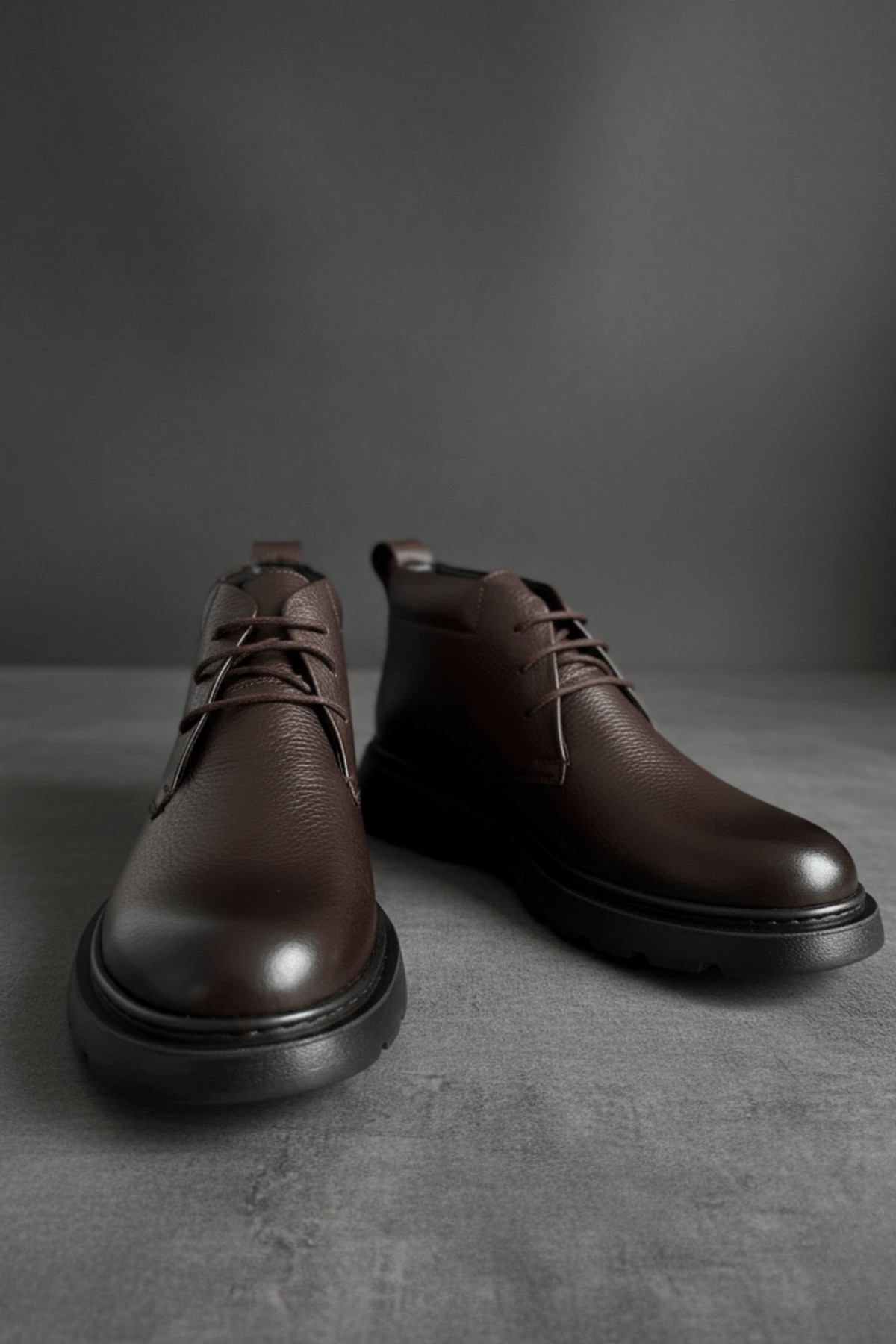 HENRY Garantili Bağcıklı Hakiki Deri Rahat Taban Erkek Chelsea Bot - Görsel 2