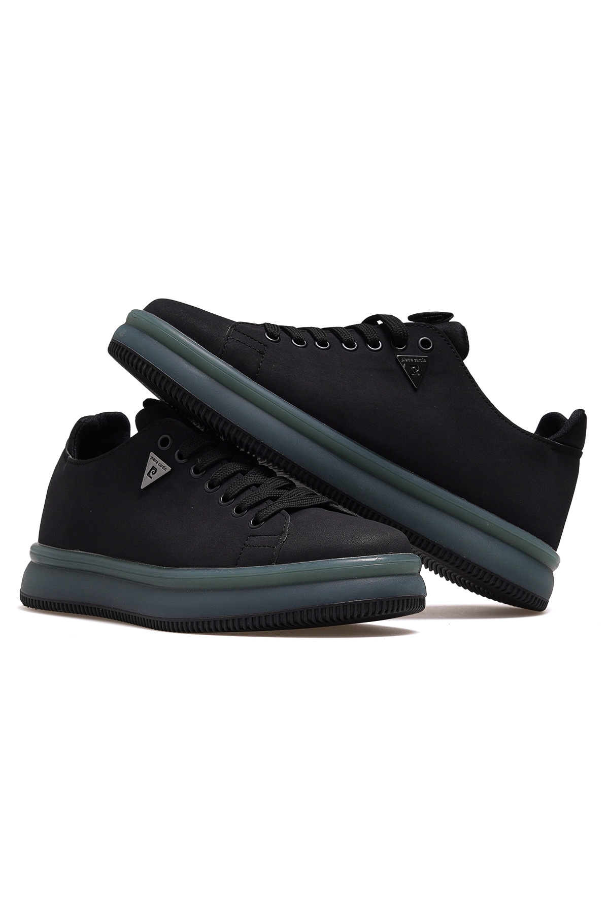 Erkek Hakiki Deri Casual Günlük Ayakkabı 25k 951003 M Siyah - Görsel 7