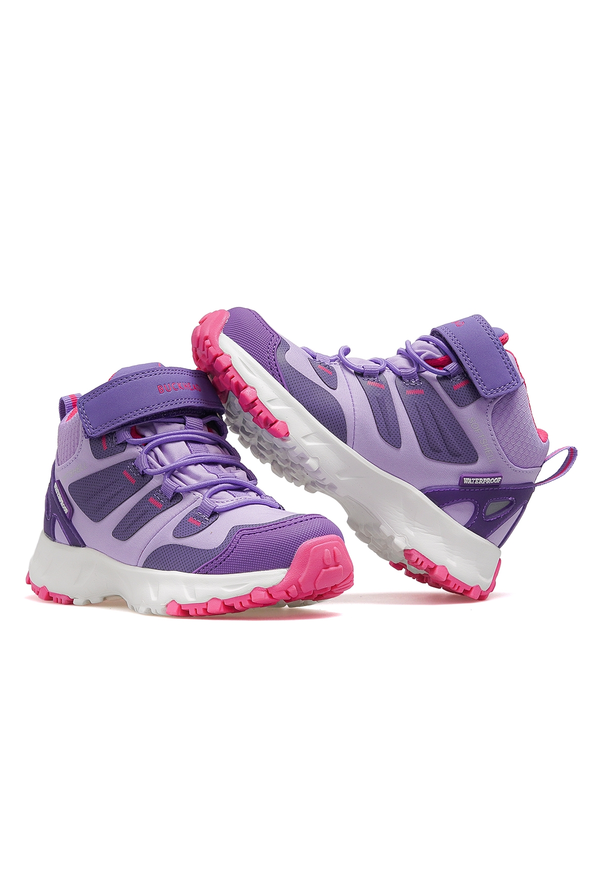Zyon Hıgh Unısex Çocuk Waterproof Outdoor Günlük Bot 24k Buck3005 Mor/fuşya - Görsel 7
