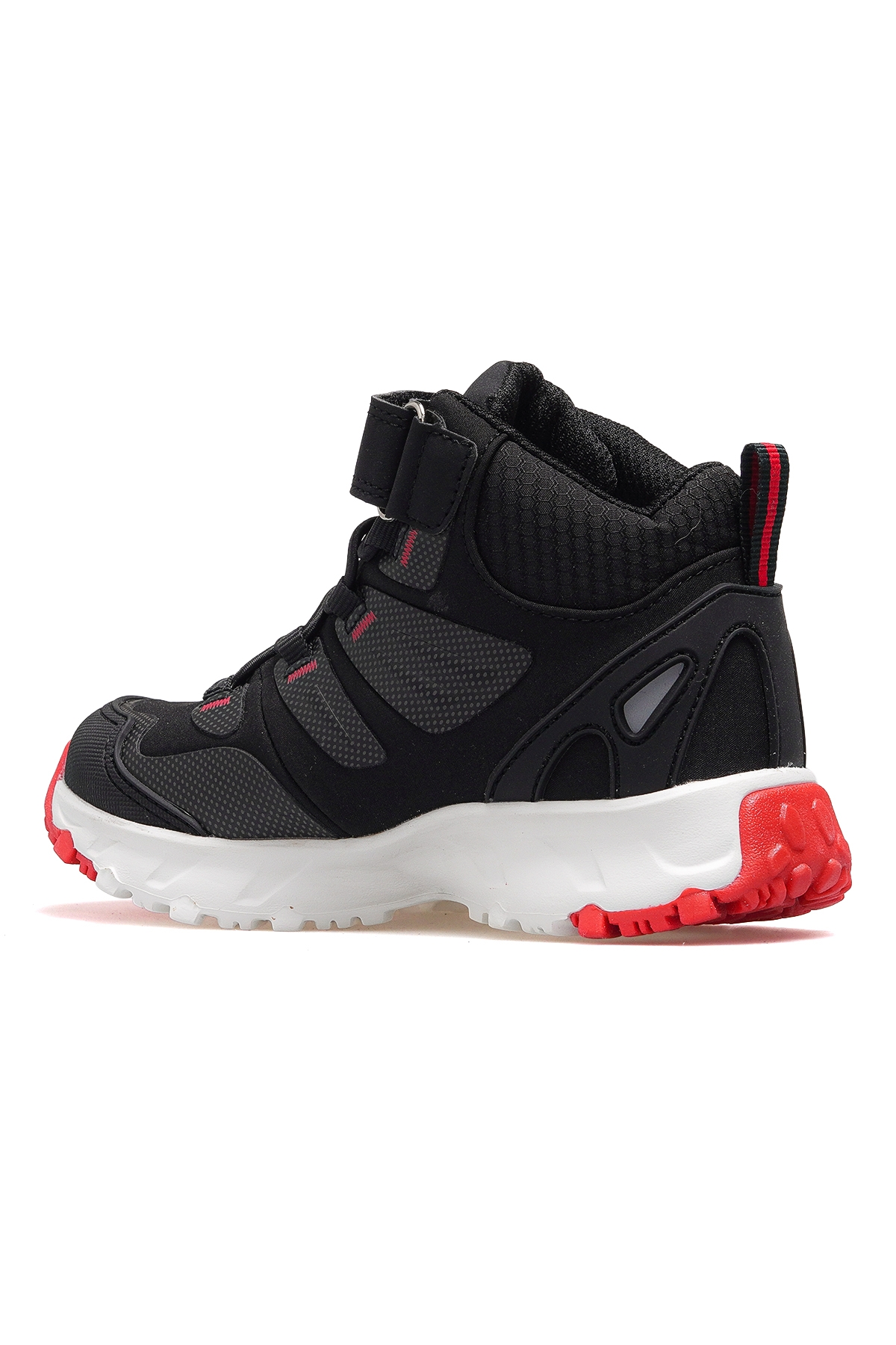 Zyon Hıgh Unısex Çocuk Waterproof Outdoor Günlük Bot 24k Buck3005 Siyah/kırmızı - Görsel 4