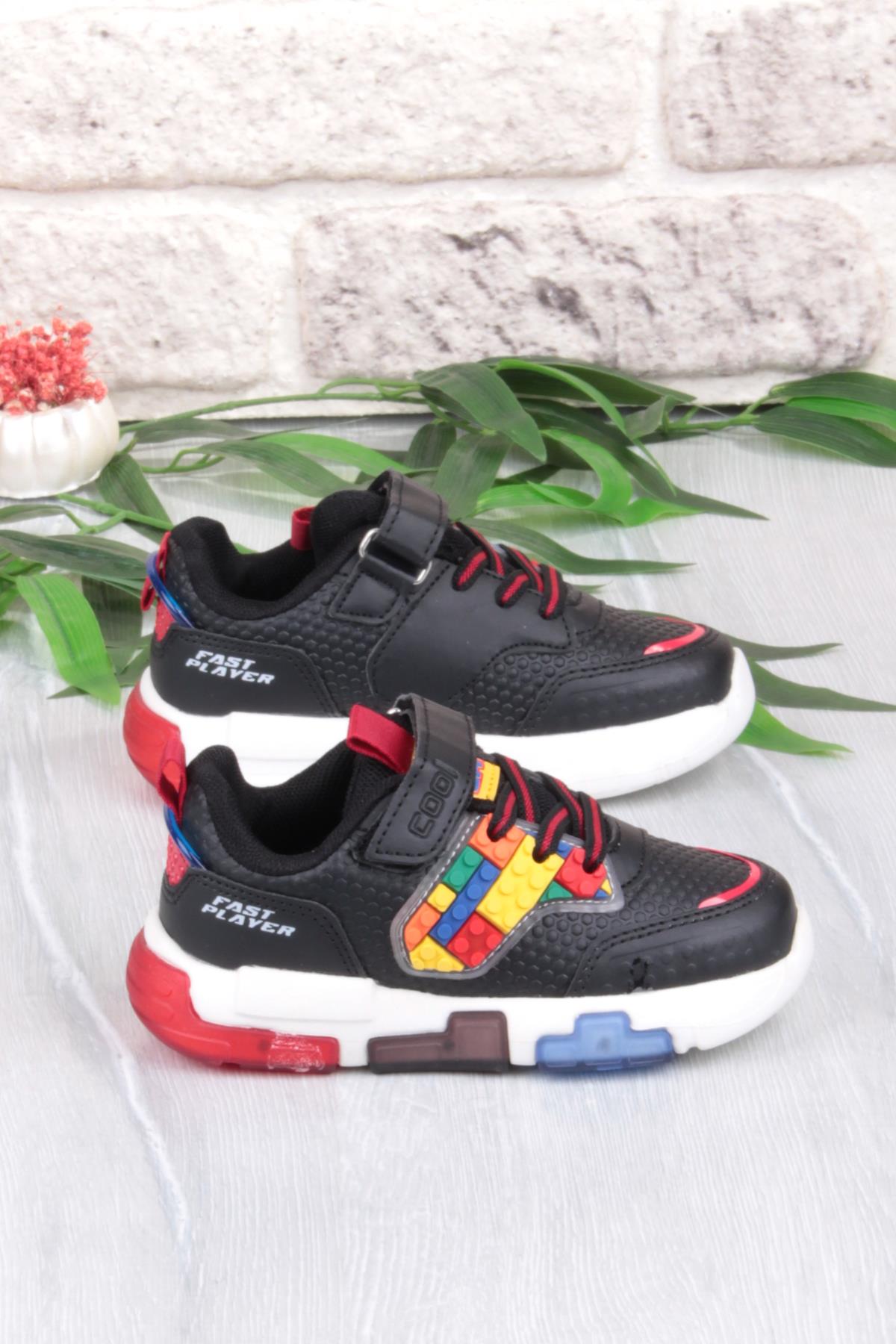 Cool Heros Rahat Logo Desenli Işıklı Erkek Çocuk Ayakkabı - Görsel 3