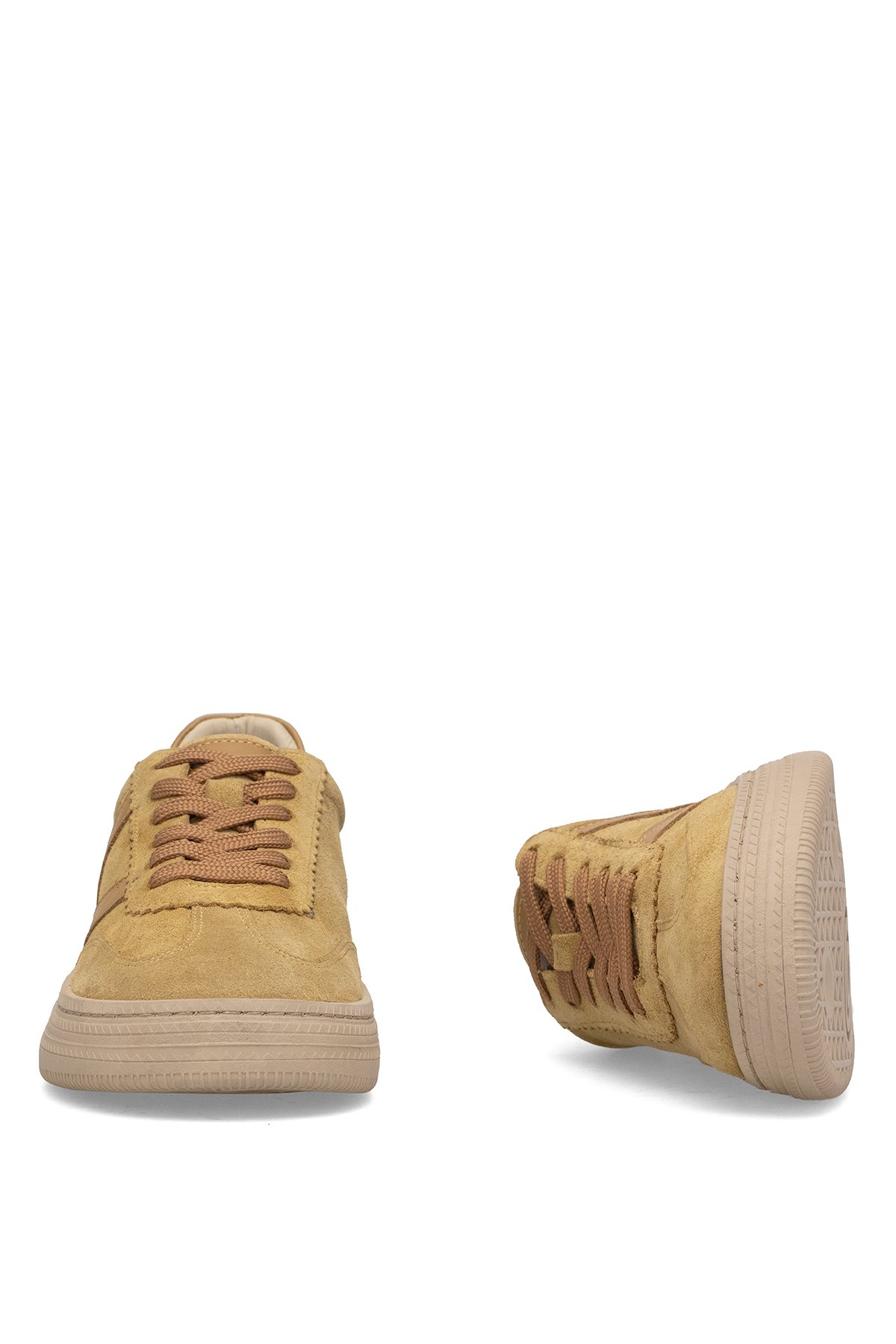 Ayakkabı Fuarı Ayakkabı Fuarı Sarı Elit Damarielle Kadın Hakiki Deri Casual Ayakkabı Hardal | Flo Sarı - 6. görsel