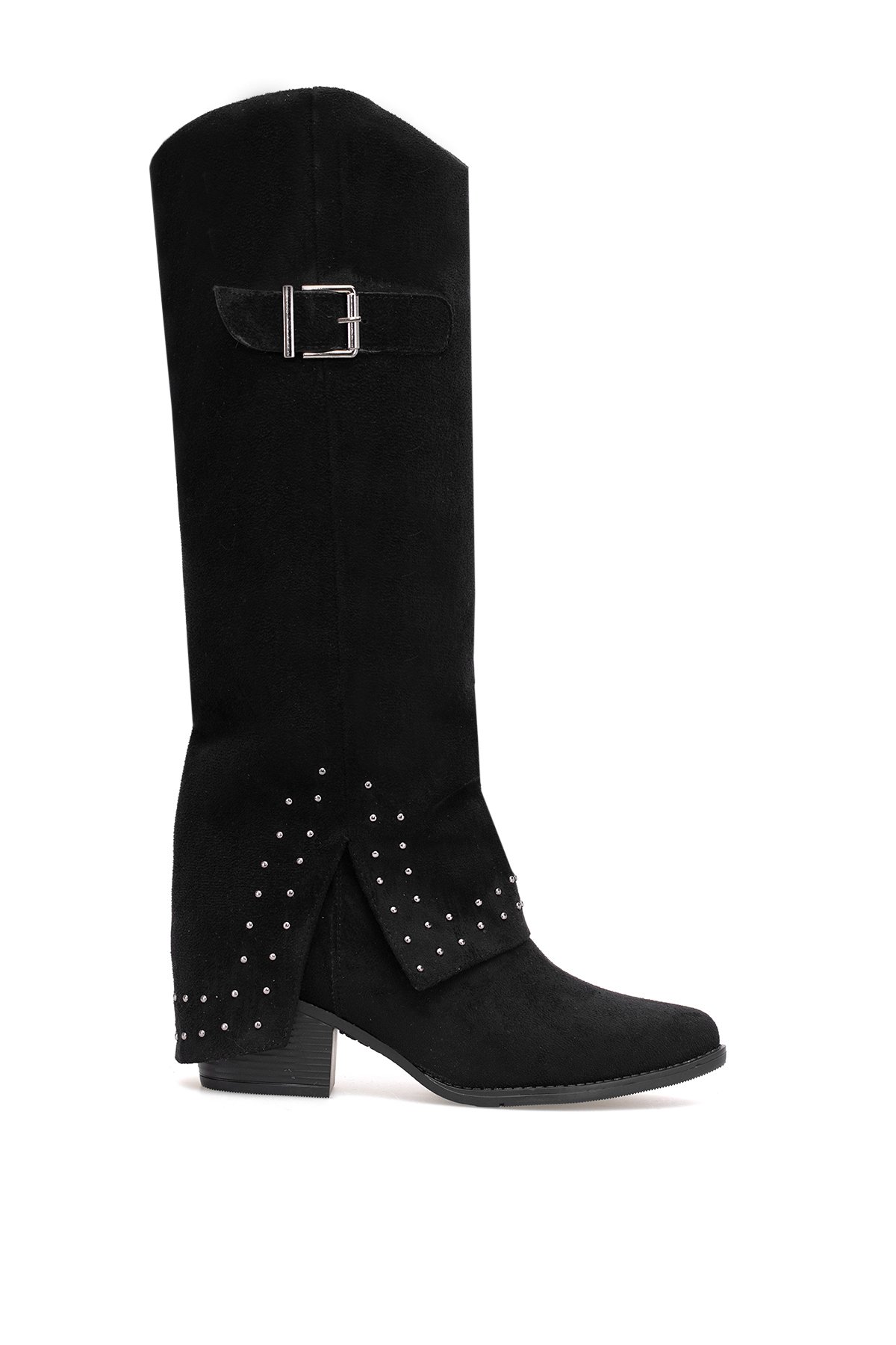 Elit BTSDT01 Kadın Topuklu Çizme Siyah - Görsel 2