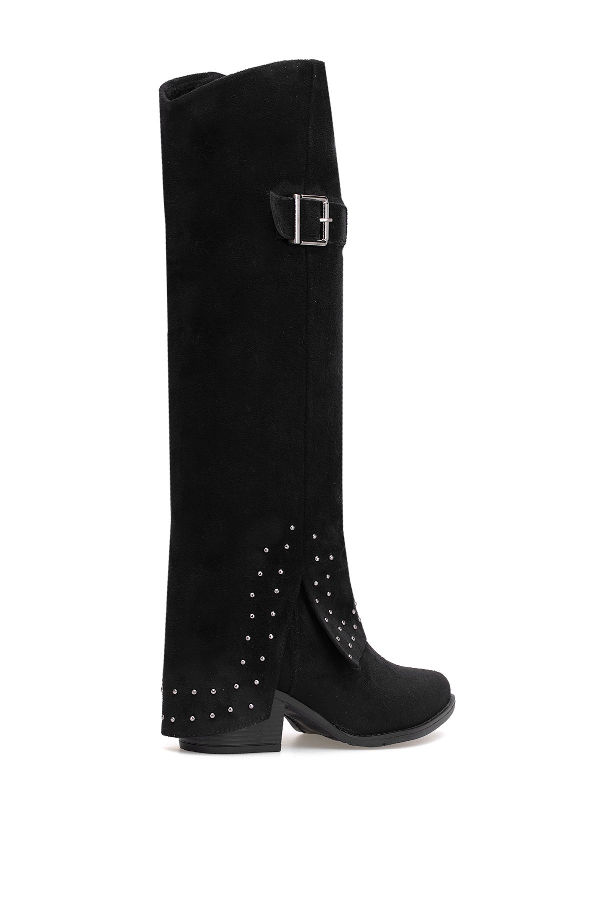 Elit BTSDT01 Kadın Topuklu Çizme Siyah - Görsel 5