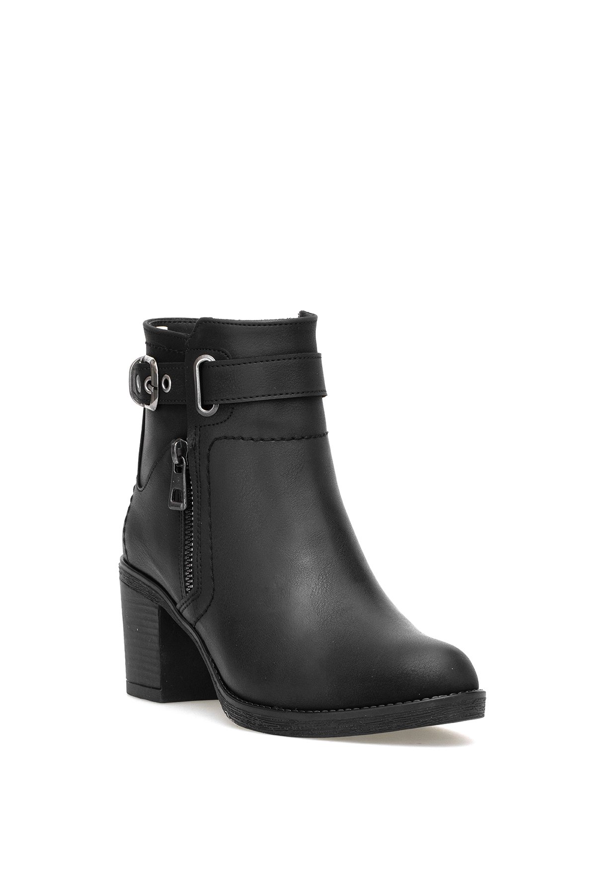 Elit SYHZ1615 Kadın Topuklu Bot Siyah - Görsel 4