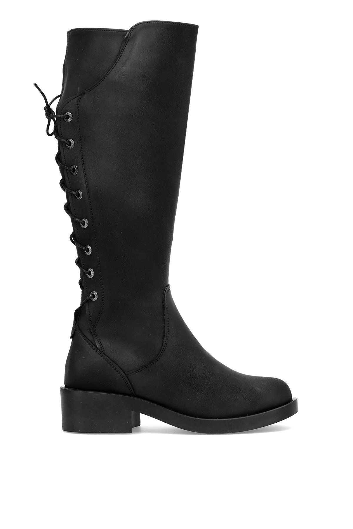 Elit SYHZ2720 Kadın Topuklu Çizme Siyah - Görsel 2
