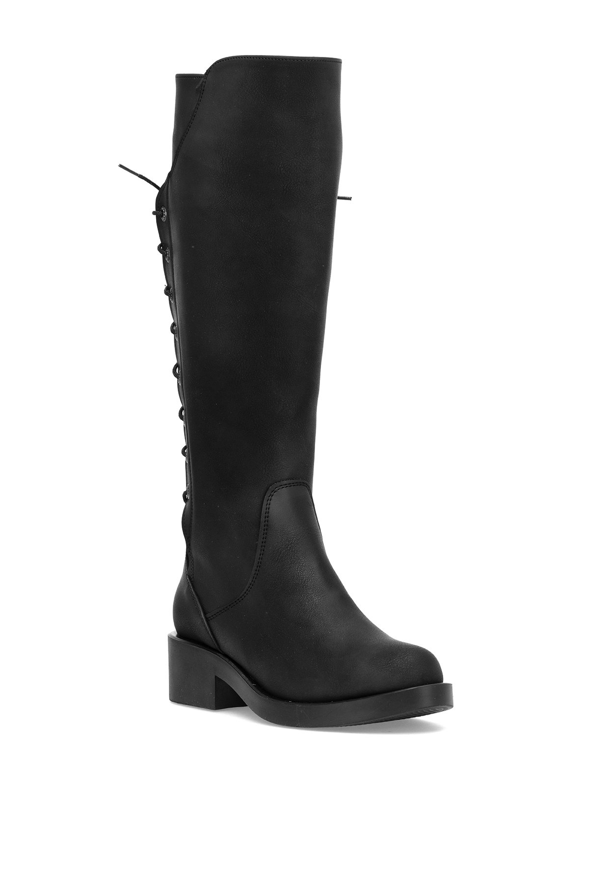 Elit SYHZ2720 Kadın Topuklu Çizme Siyah - Görsel 3