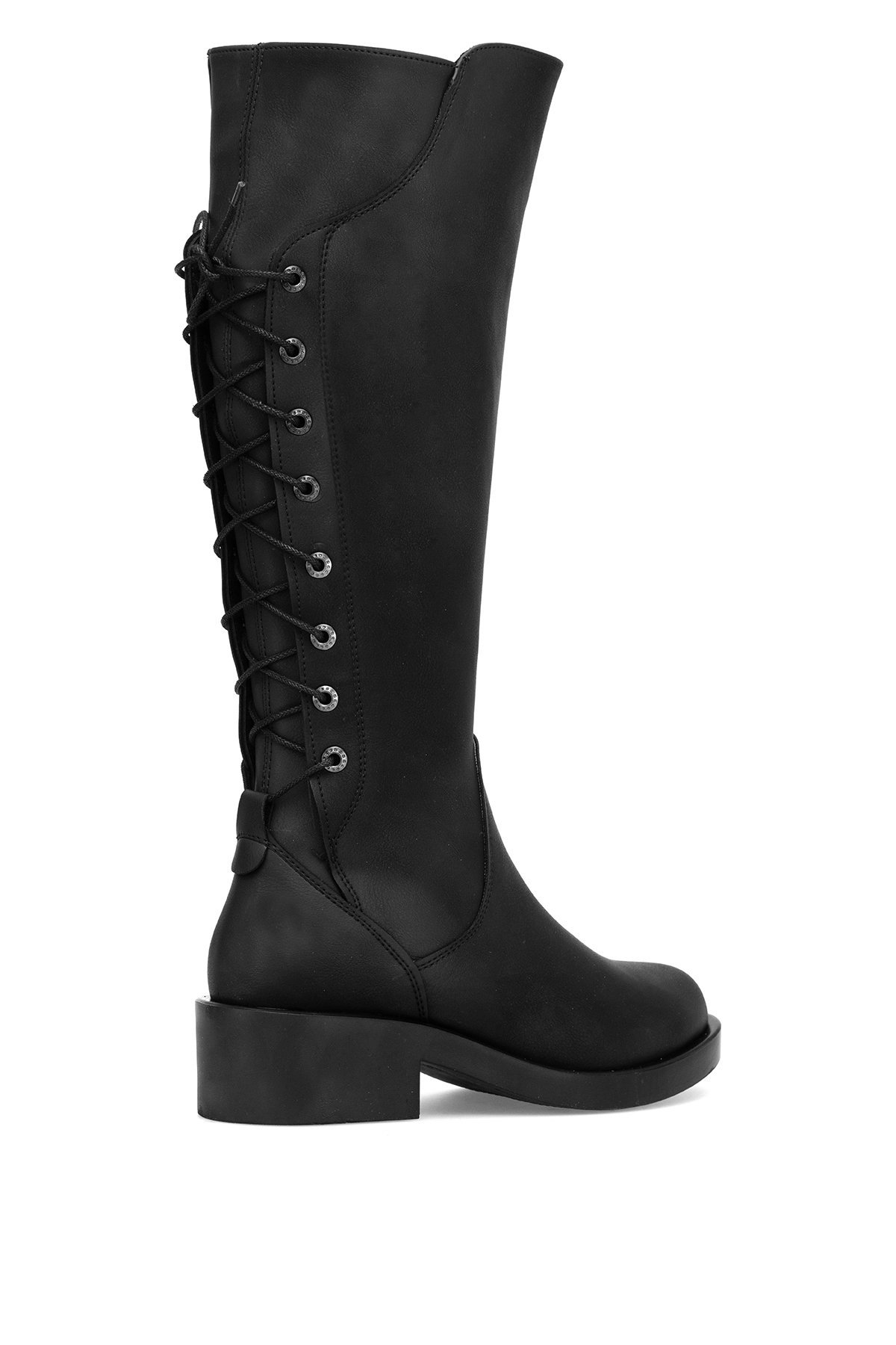 Elit SYHZ2720 Kadın Topuklu Çizme Siyah - Görsel 5