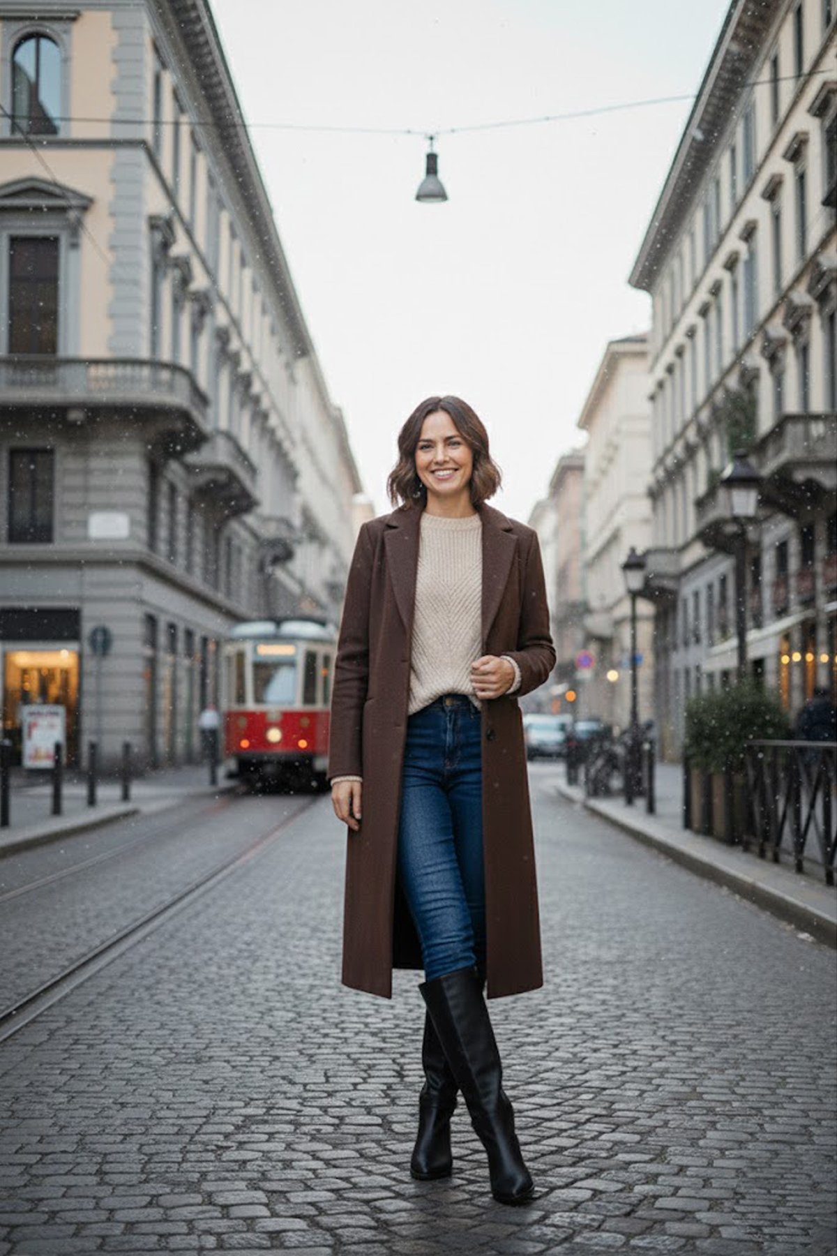 Elit OZRKM701 Kadın Topuklu Çizme Siyah - Görsel 4