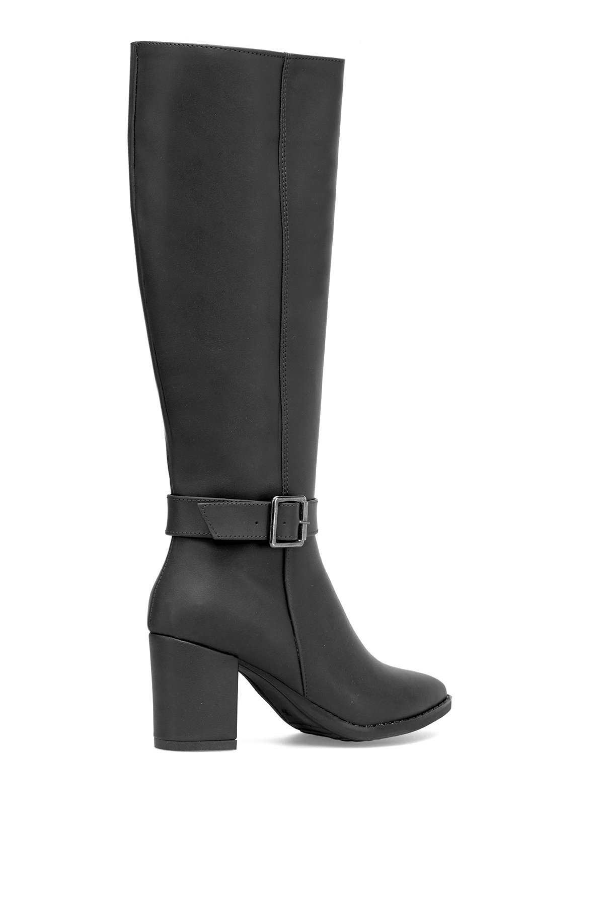 Elit OZRKM701 Kadın Topuklu Çizme Siyah - Görsel 8